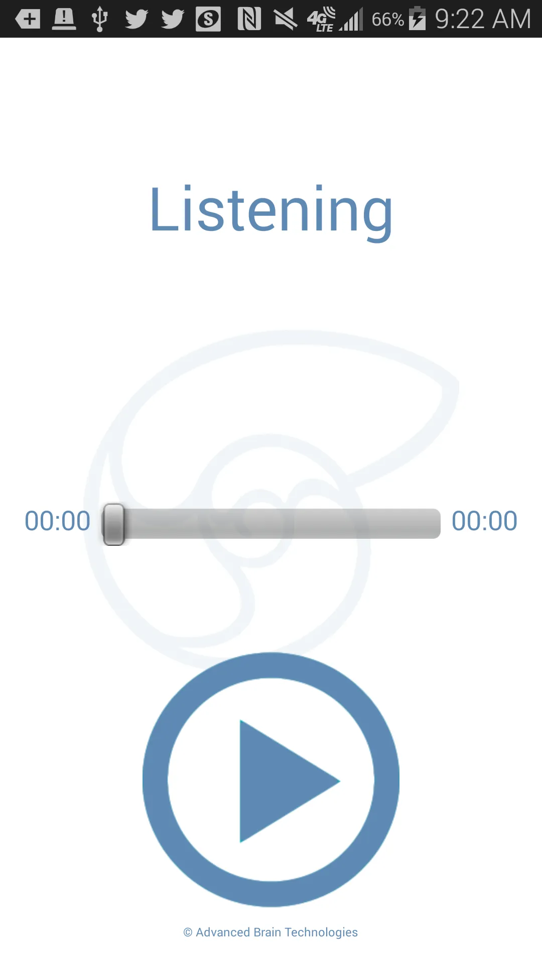 The Listening Program Mobile | Indus Appstore | Screenshot