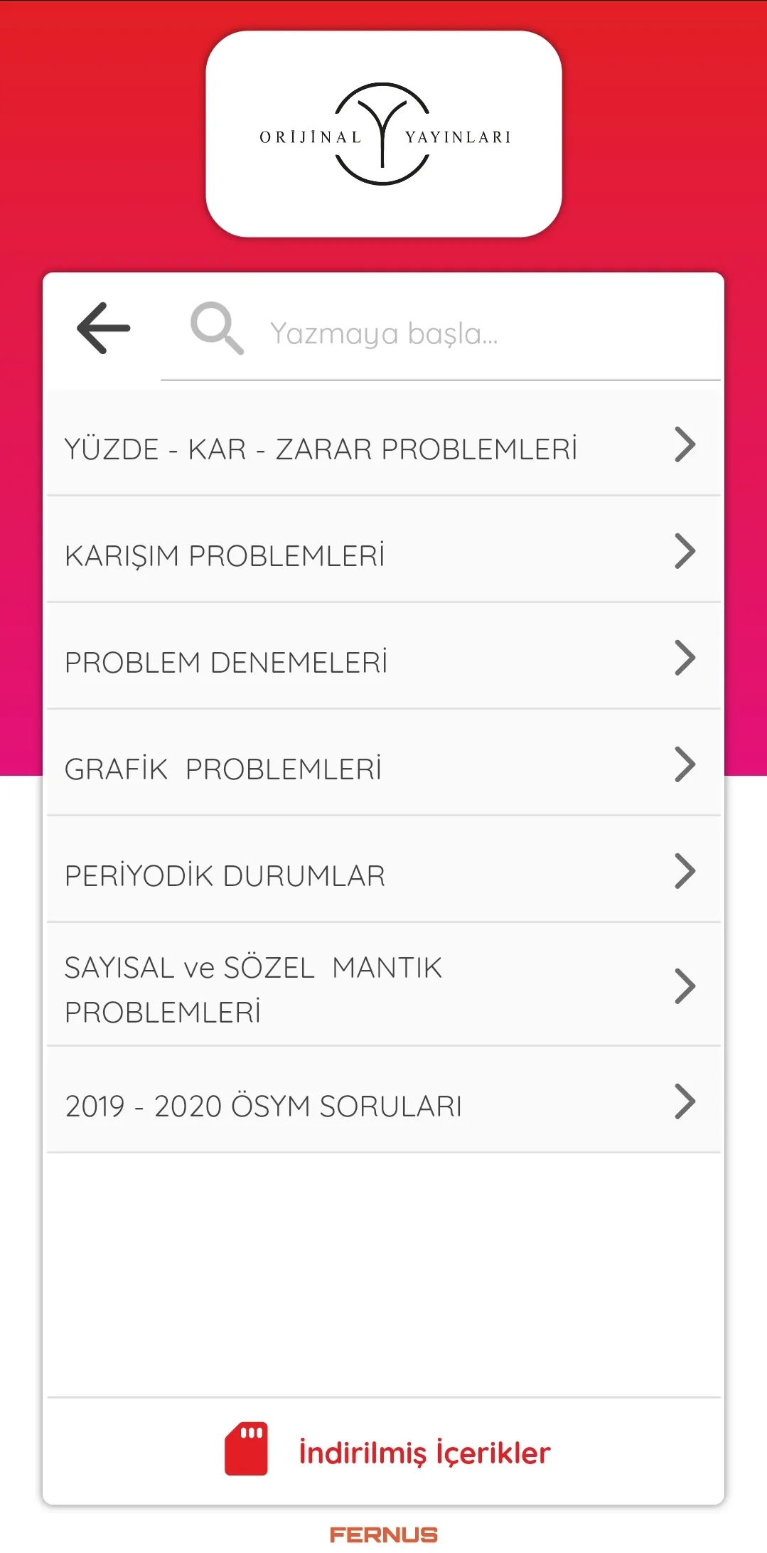 Orijinal Matematik Video Çözüm | Indus Appstore | Screenshot