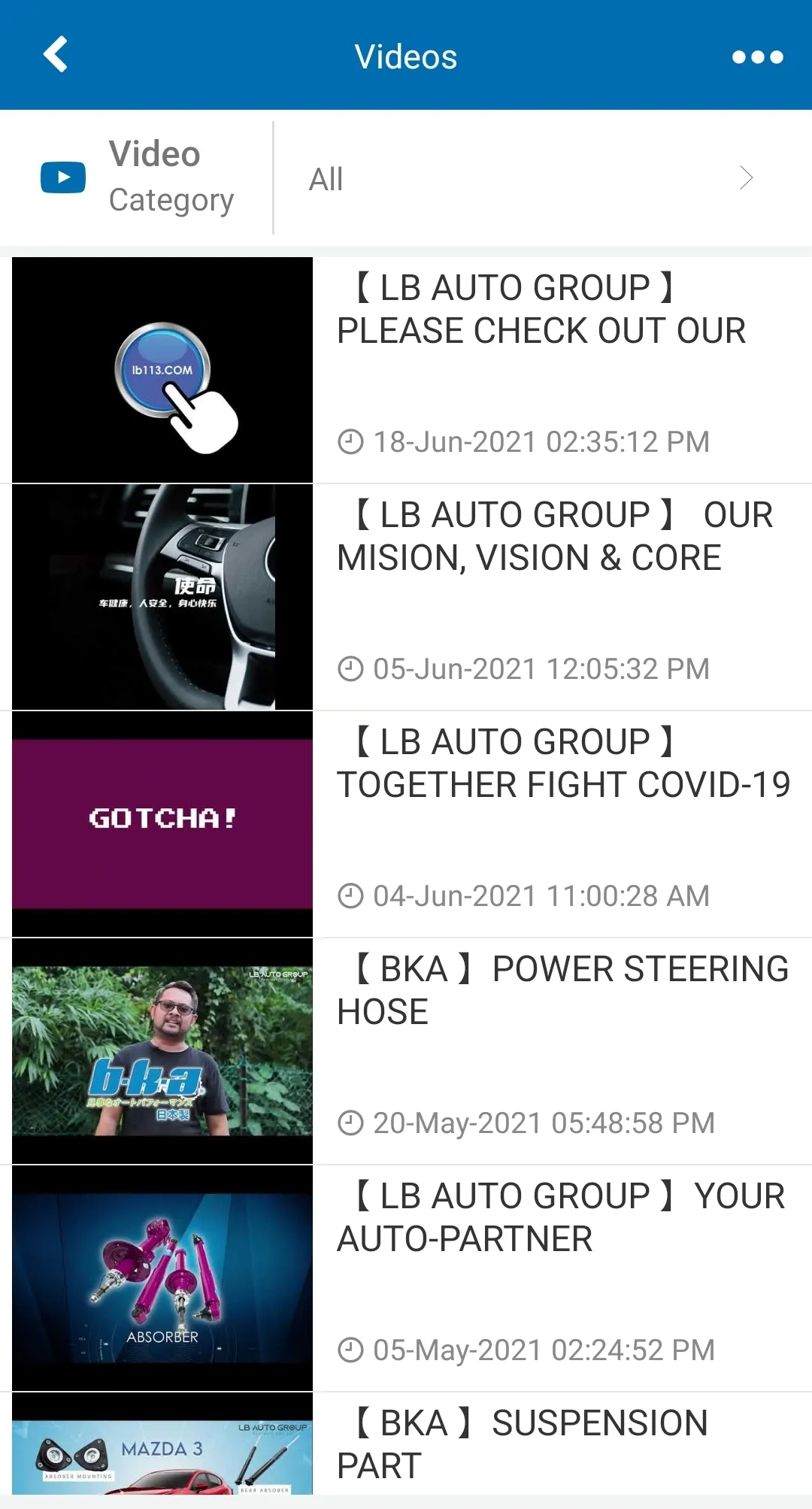 LB Auto Force (M) Sdn Bhd | Indus Appstore | Screenshot