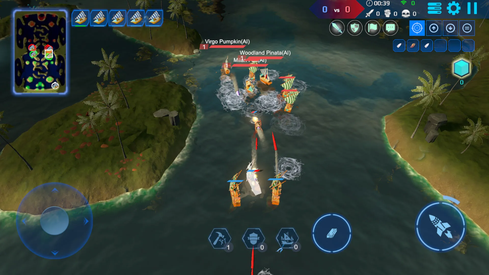 Sea War 5v5 | Indus Appstore | Screenshot