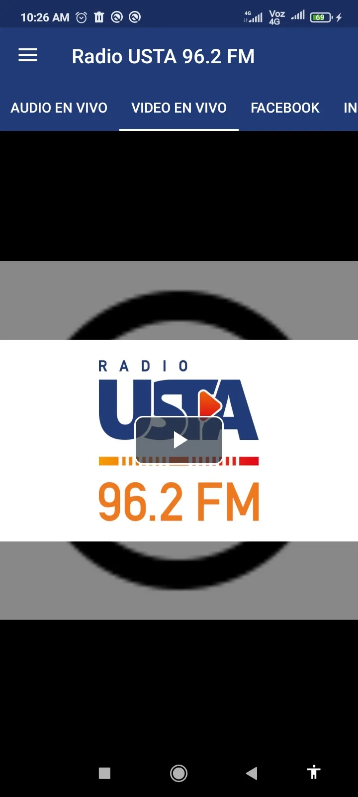 Radio USTA 96.2 FM | Indus Appstore | Screenshot