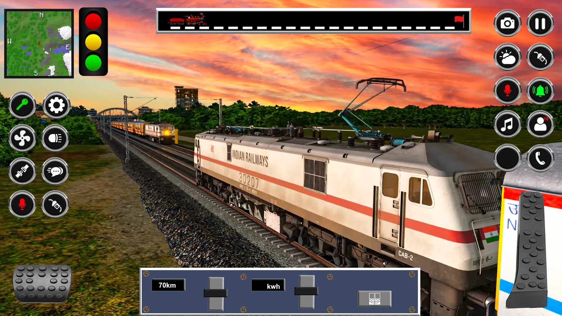 Train Driving Simulator Game | Indus Appstore | Screenshot