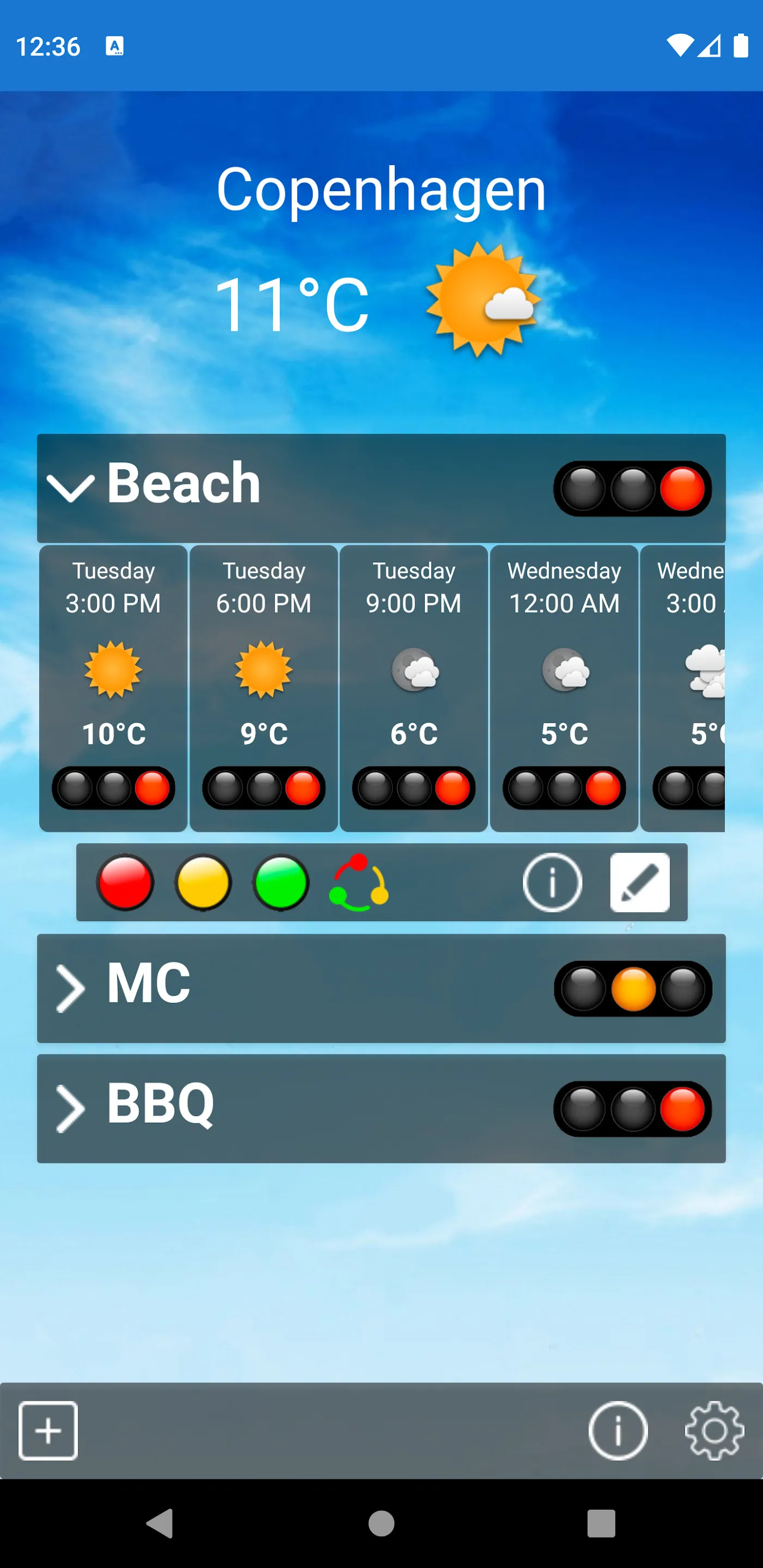 Hobby Weather | Indus Appstore | Screenshot