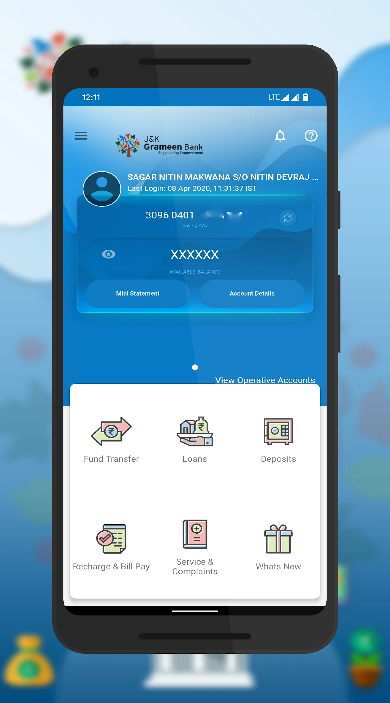 JKGB m-Bank | Indus Appstore | Screenshot