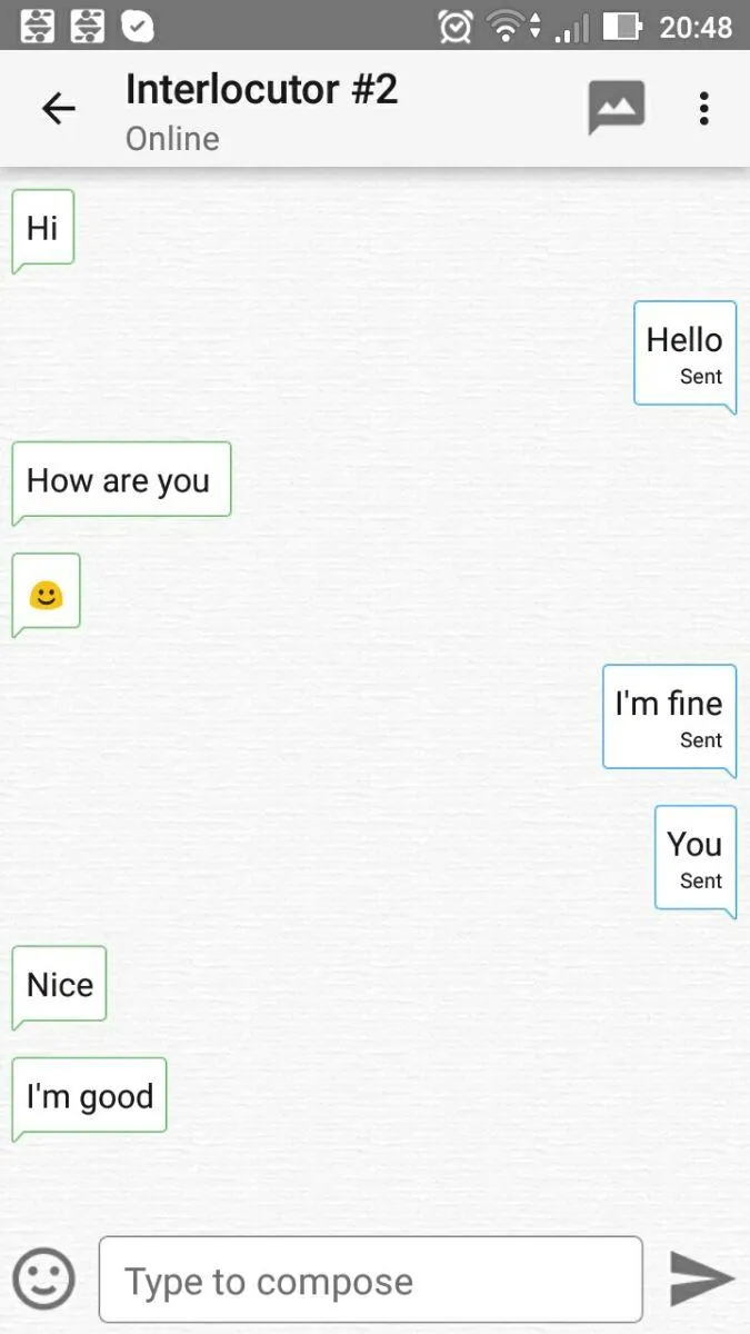 Anonymous chat | Indus Appstore | Screenshot