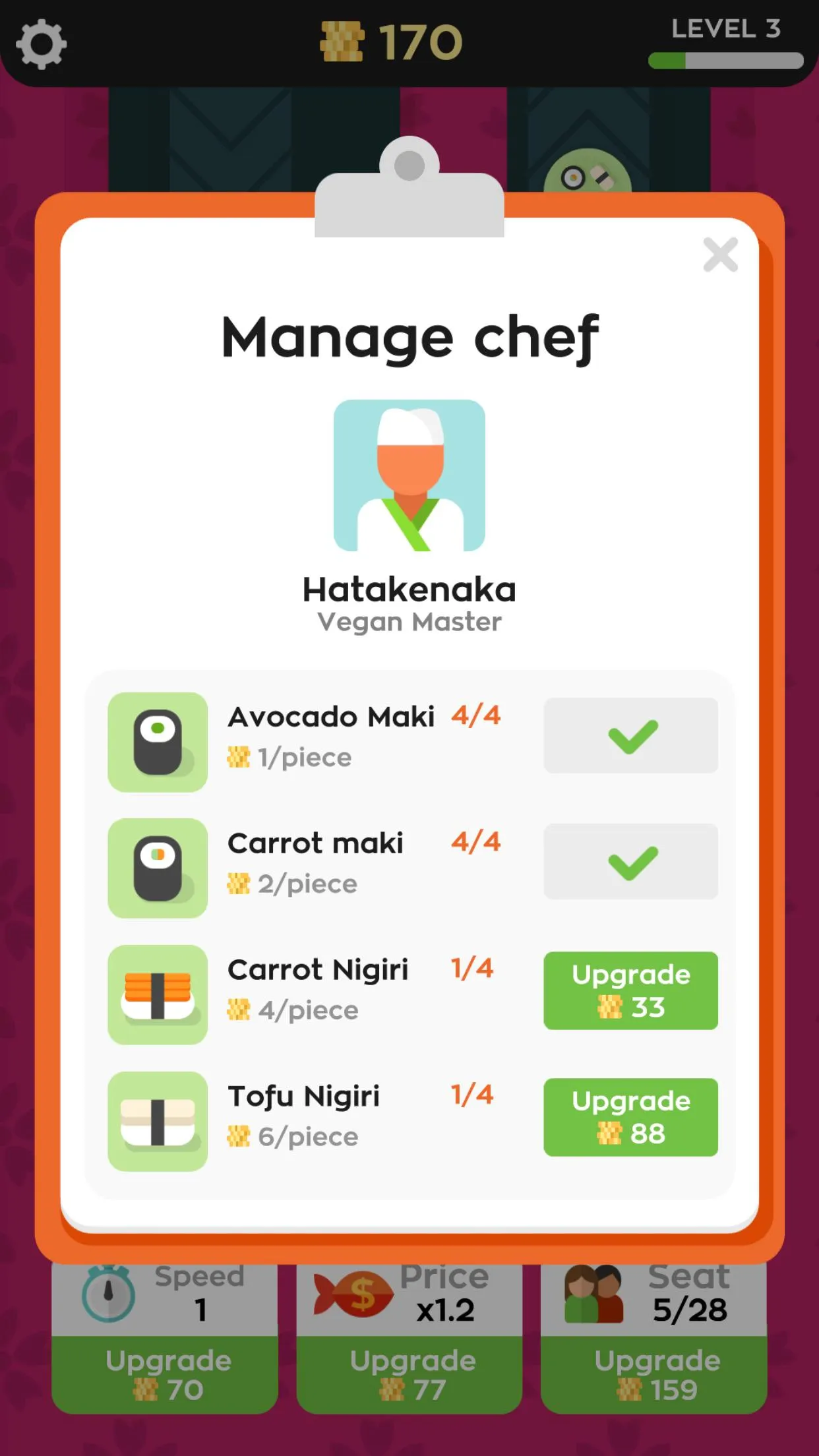 Sushi Bar Idle | Indus Appstore | Screenshot