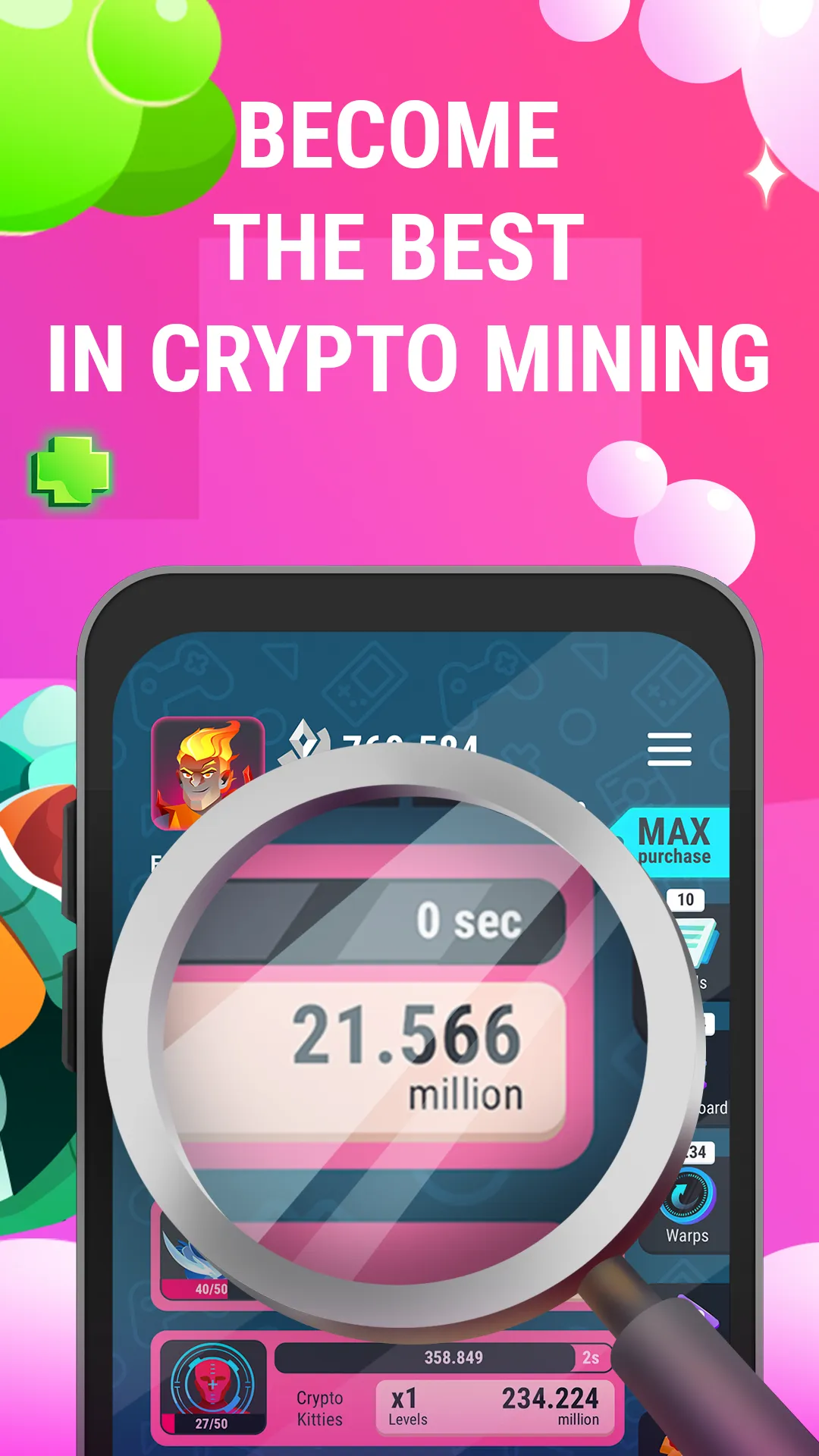 Crypto Miner Tycoon | Indus Appstore | Screenshot