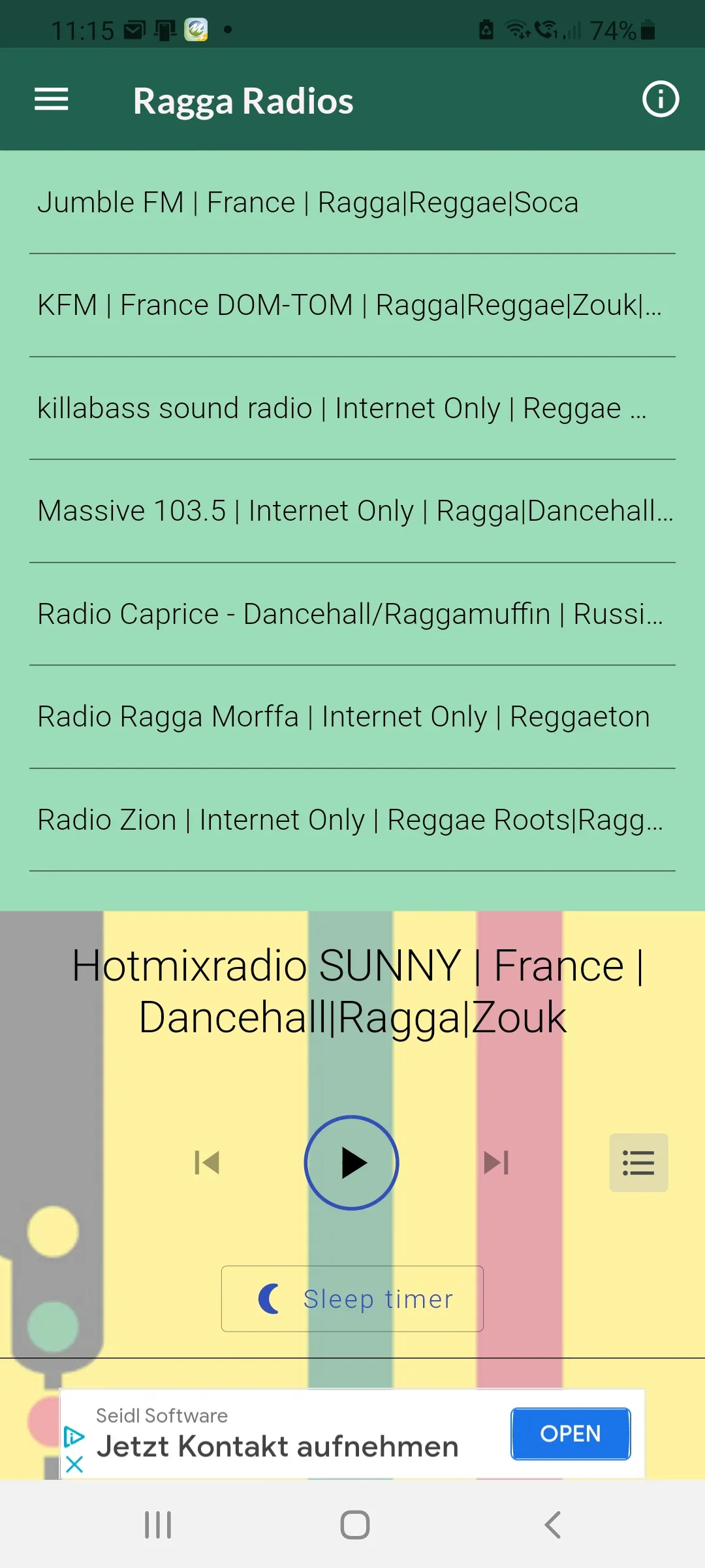 Ragga Music Radio | Indus Appstore | Screenshot