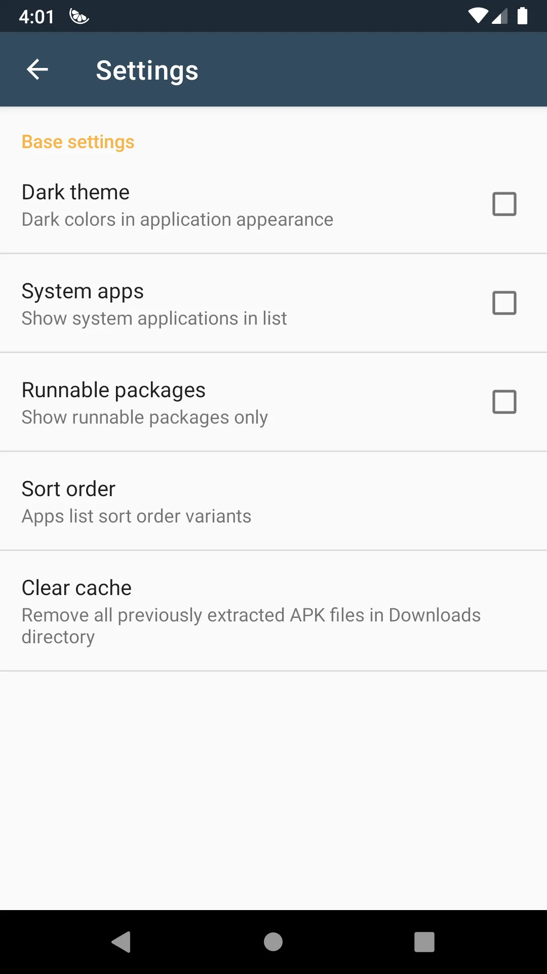 AppSend - apk extractor | Indus Appstore | Screenshot