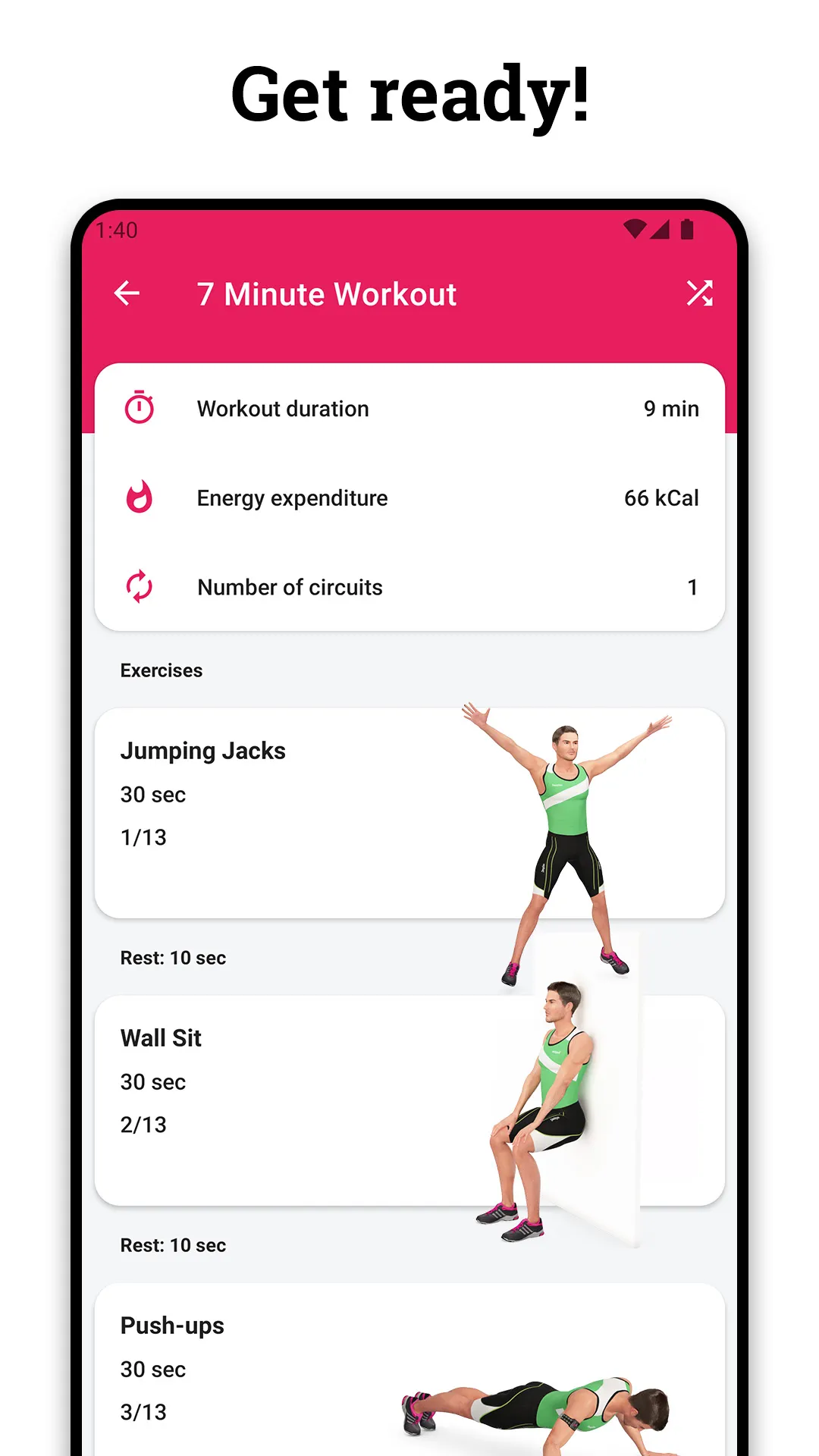 At Home Workouts | Indus Appstore | Screenshot