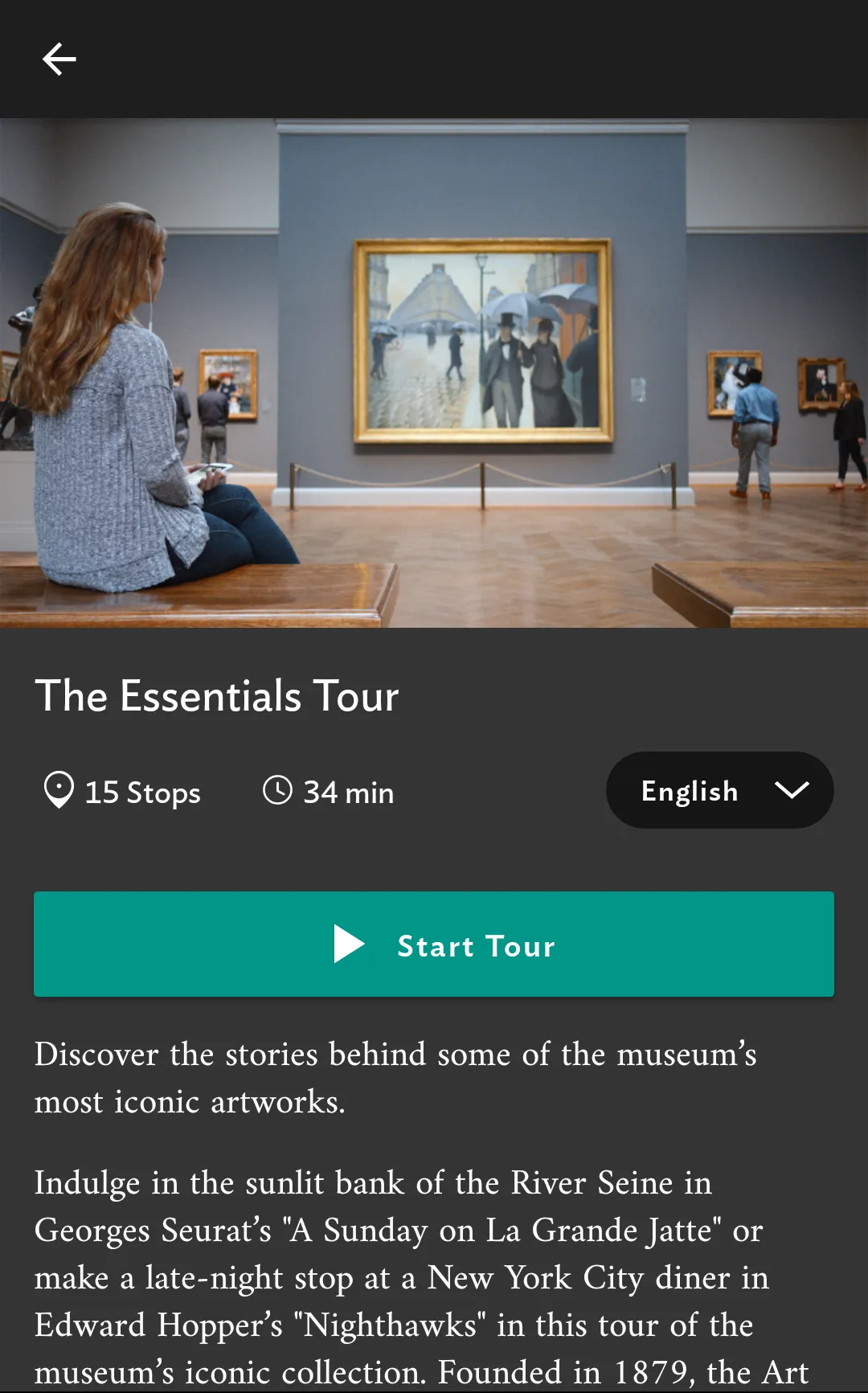 Art Institute of Chicago App | Indus Appstore | Screenshot