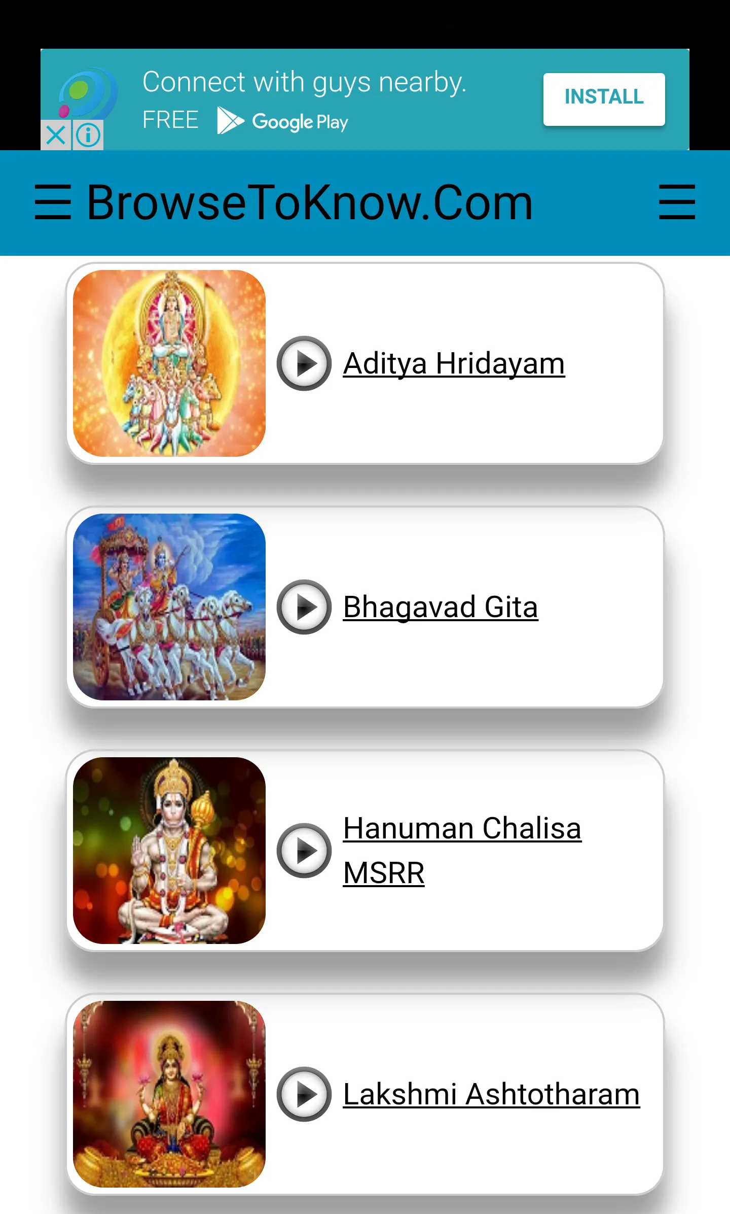 All Devotional Stothras | Indus Appstore | Screenshot