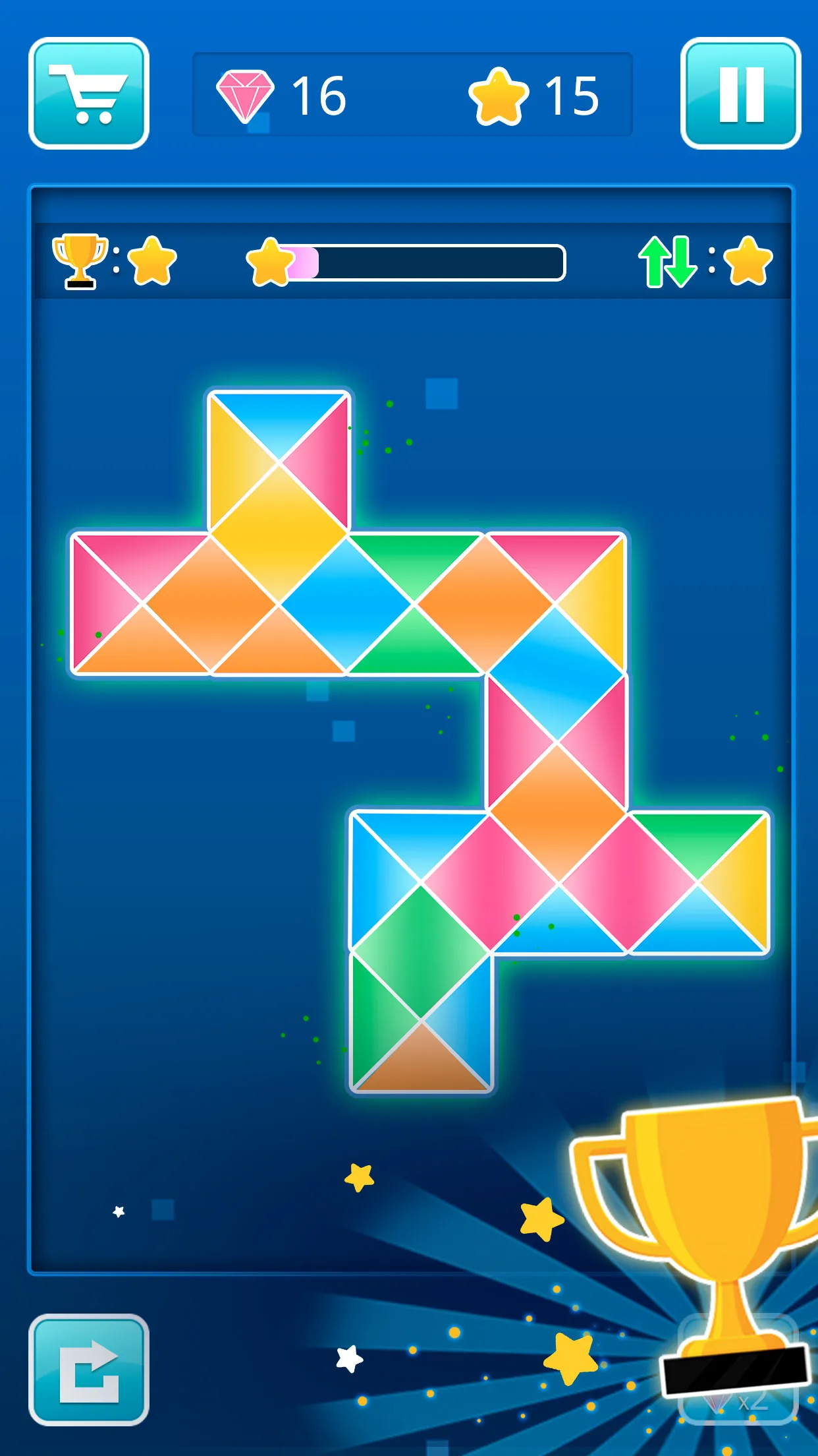 Tangram Match Masters | Indus Appstore | Screenshot