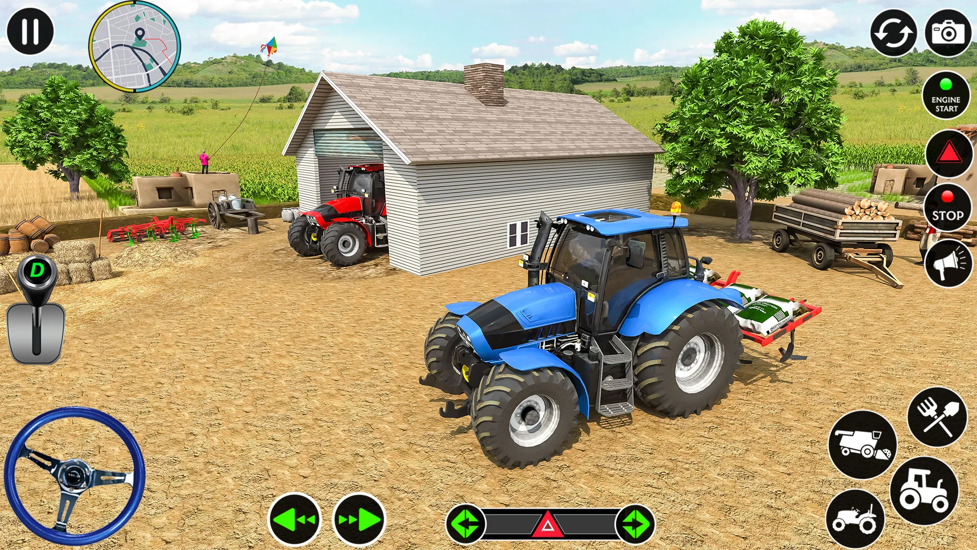 Tractor Games 3D :Farming Game | Indus Appstore | Screenshot