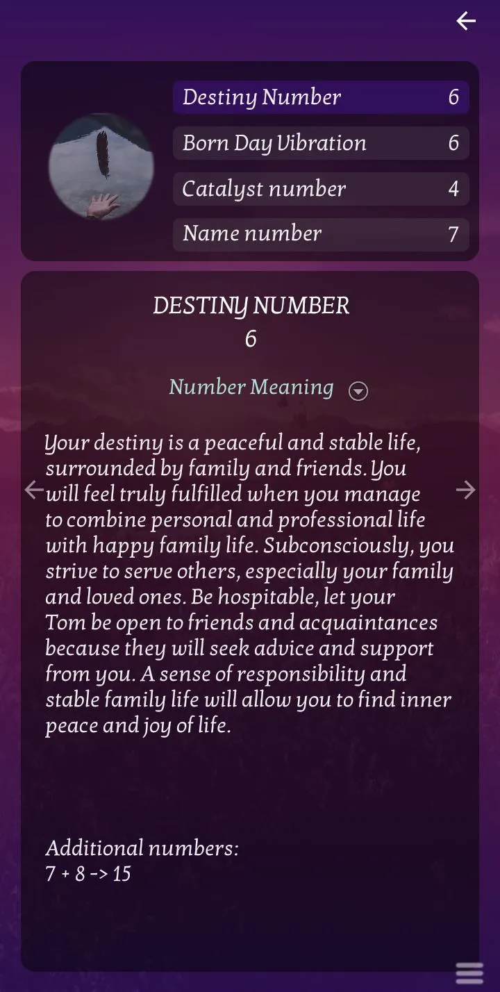 Our Numerology | Indus Appstore | Screenshot