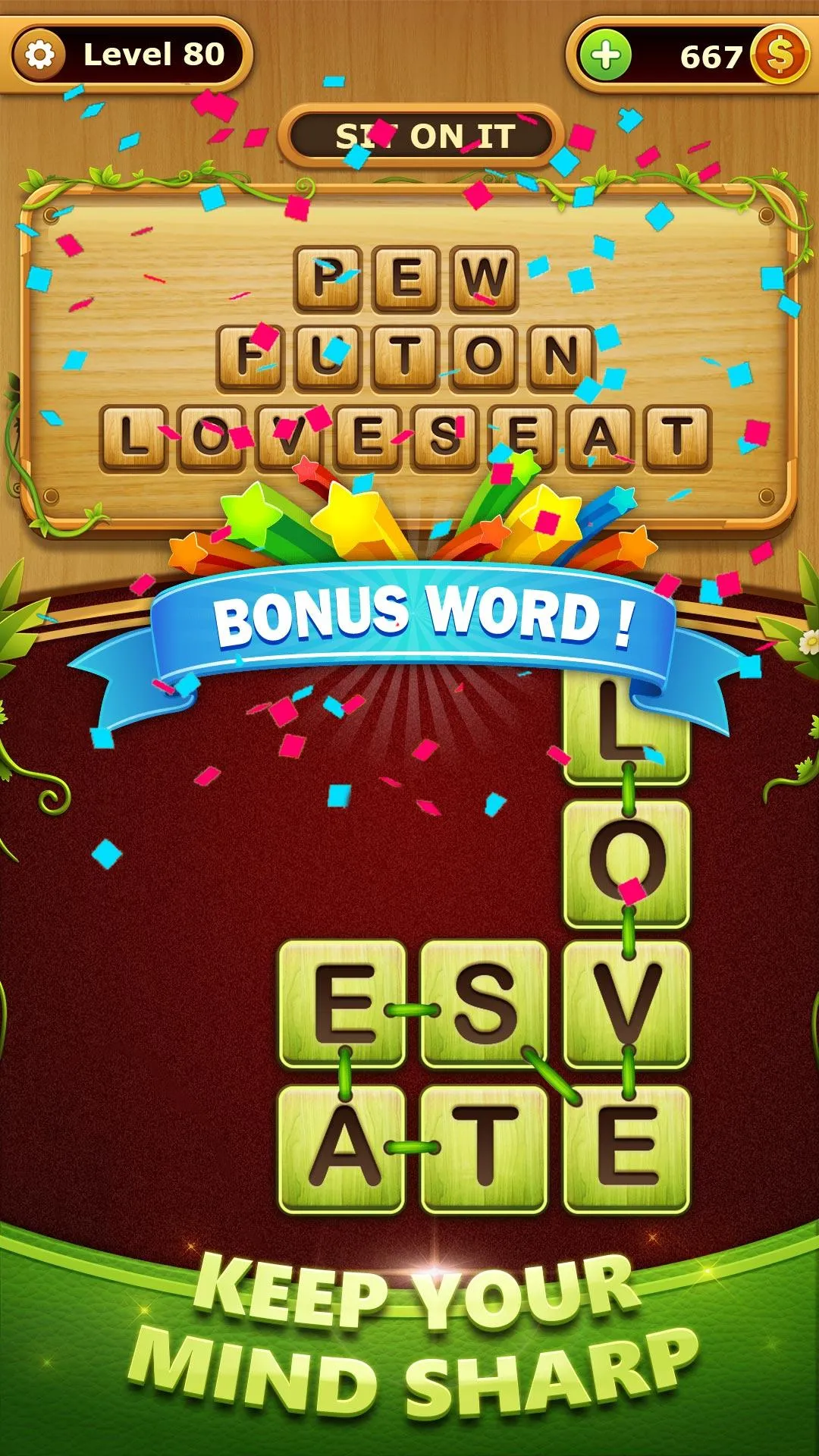 Word Think - Word Puzzle Games | Indus Appstore | Screenshot