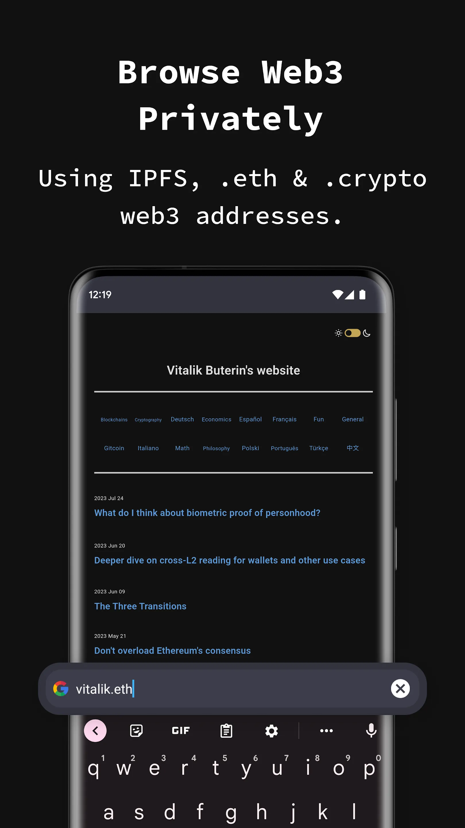 Incognito Browser - Go Private | Indus Appstore | Screenshot