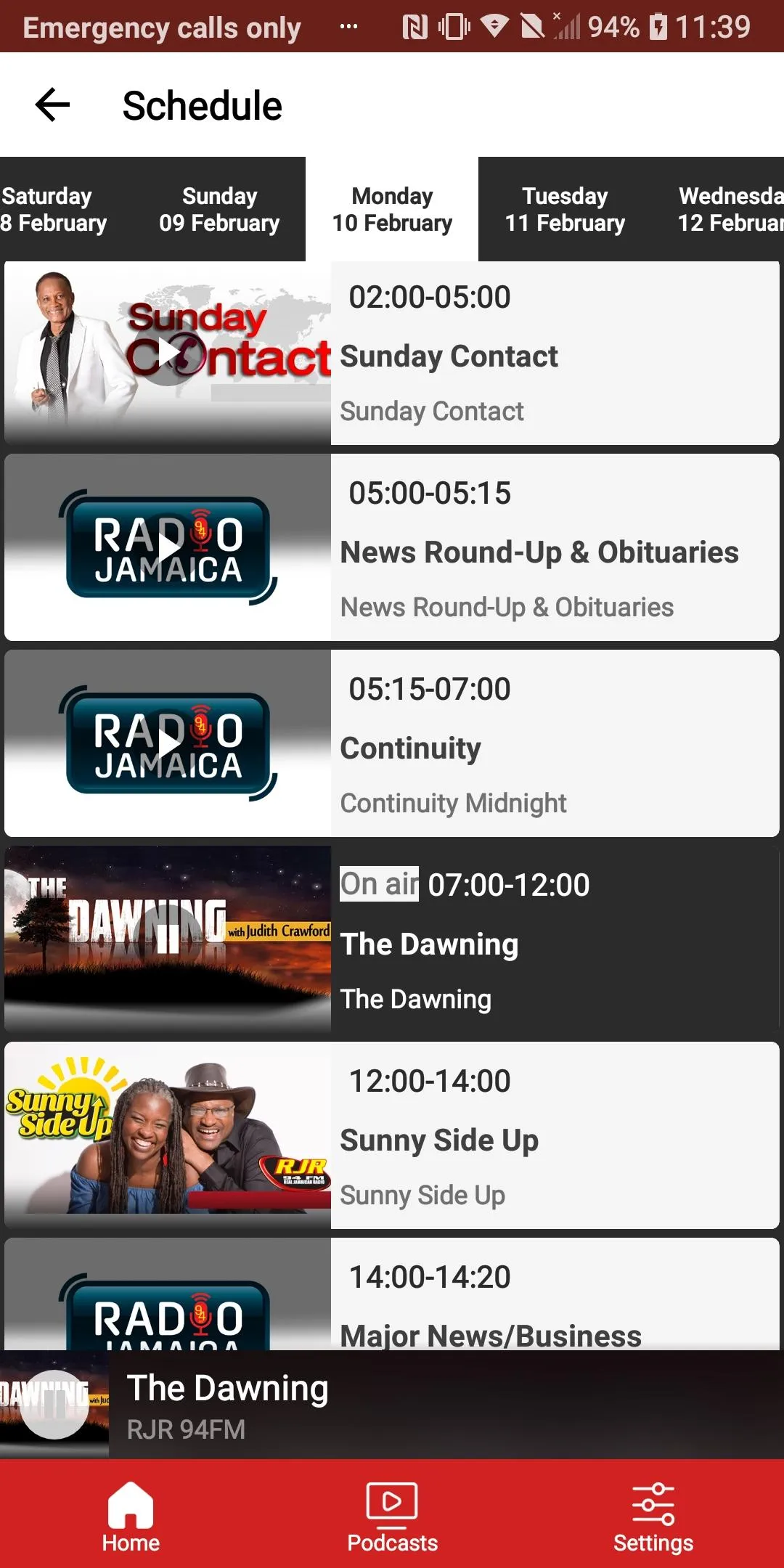 Radio Jamaica 94FM | Indus Appstore | Screenshot