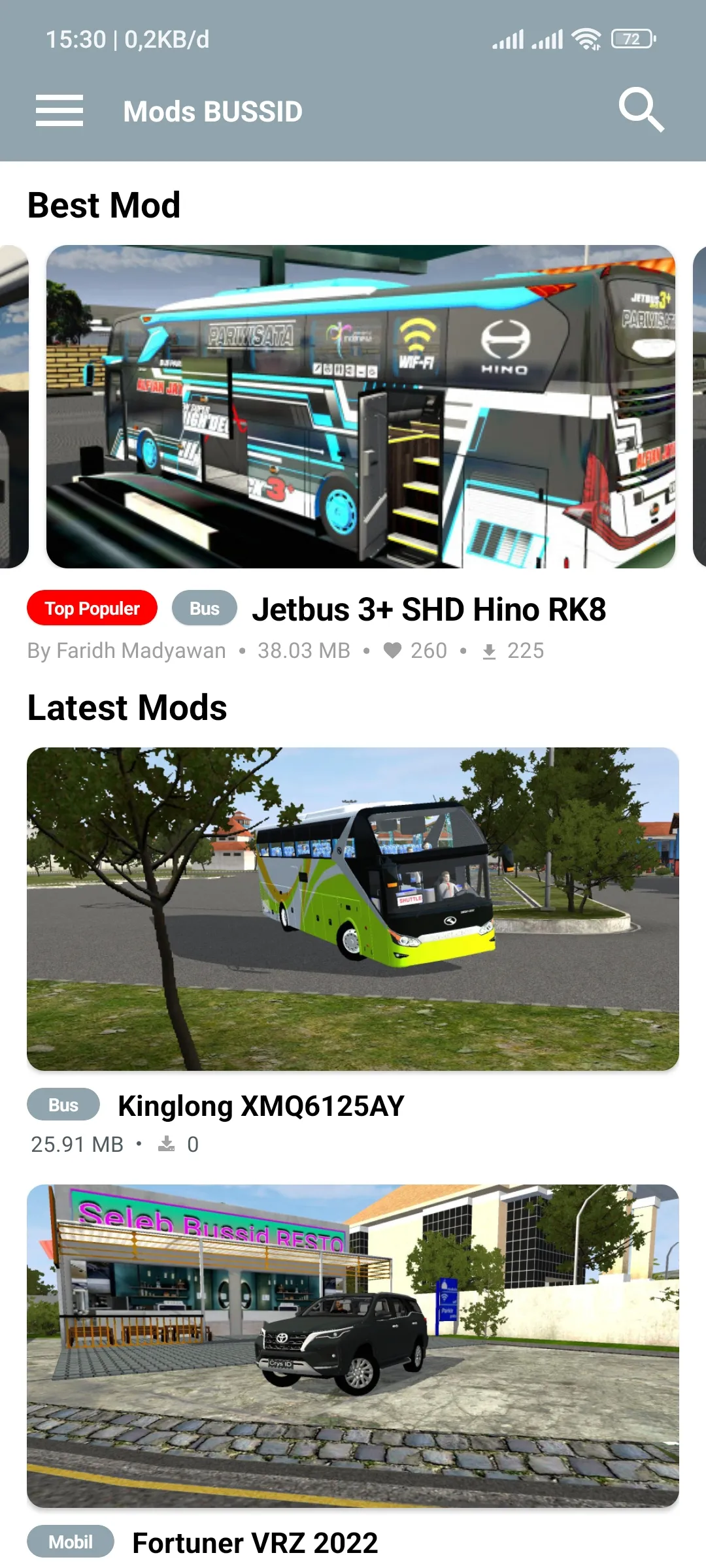 Mod BUSSID Jetbus 3+ SHD STJ | Indus Appstore | Screenshot