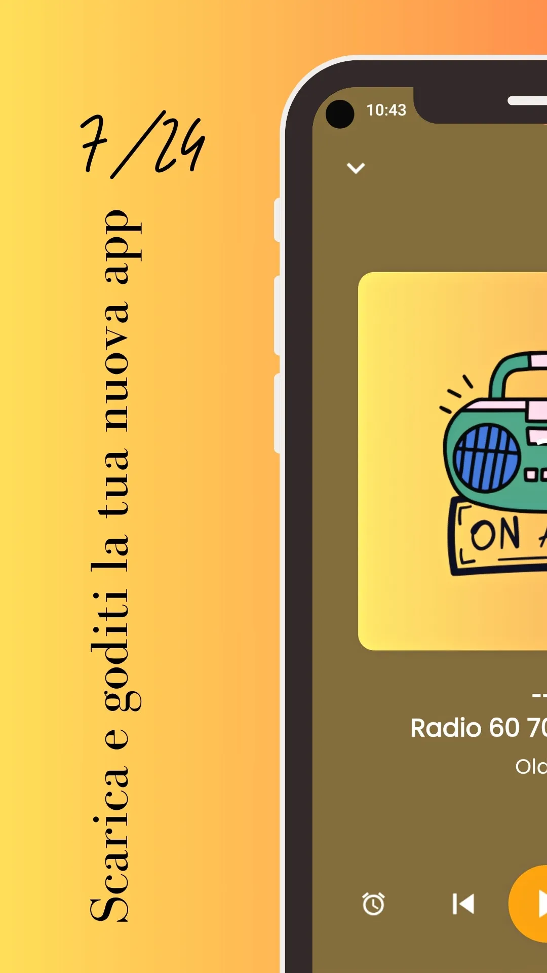 FM Radio 60 70 80 Network IT | Indus Appstore | Screenshot