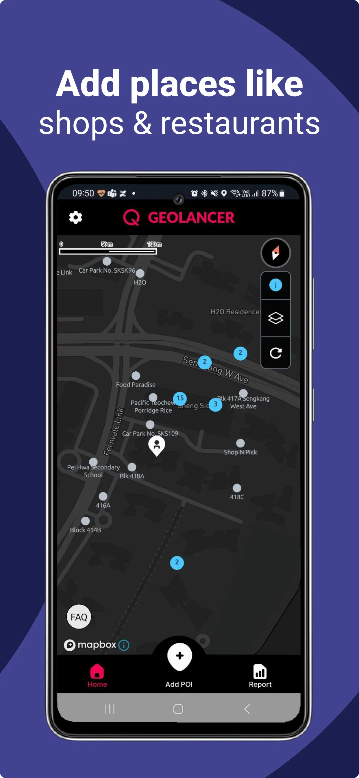 Geolancer: Get Crypto Rewards | Indus Appstore | Screenshot