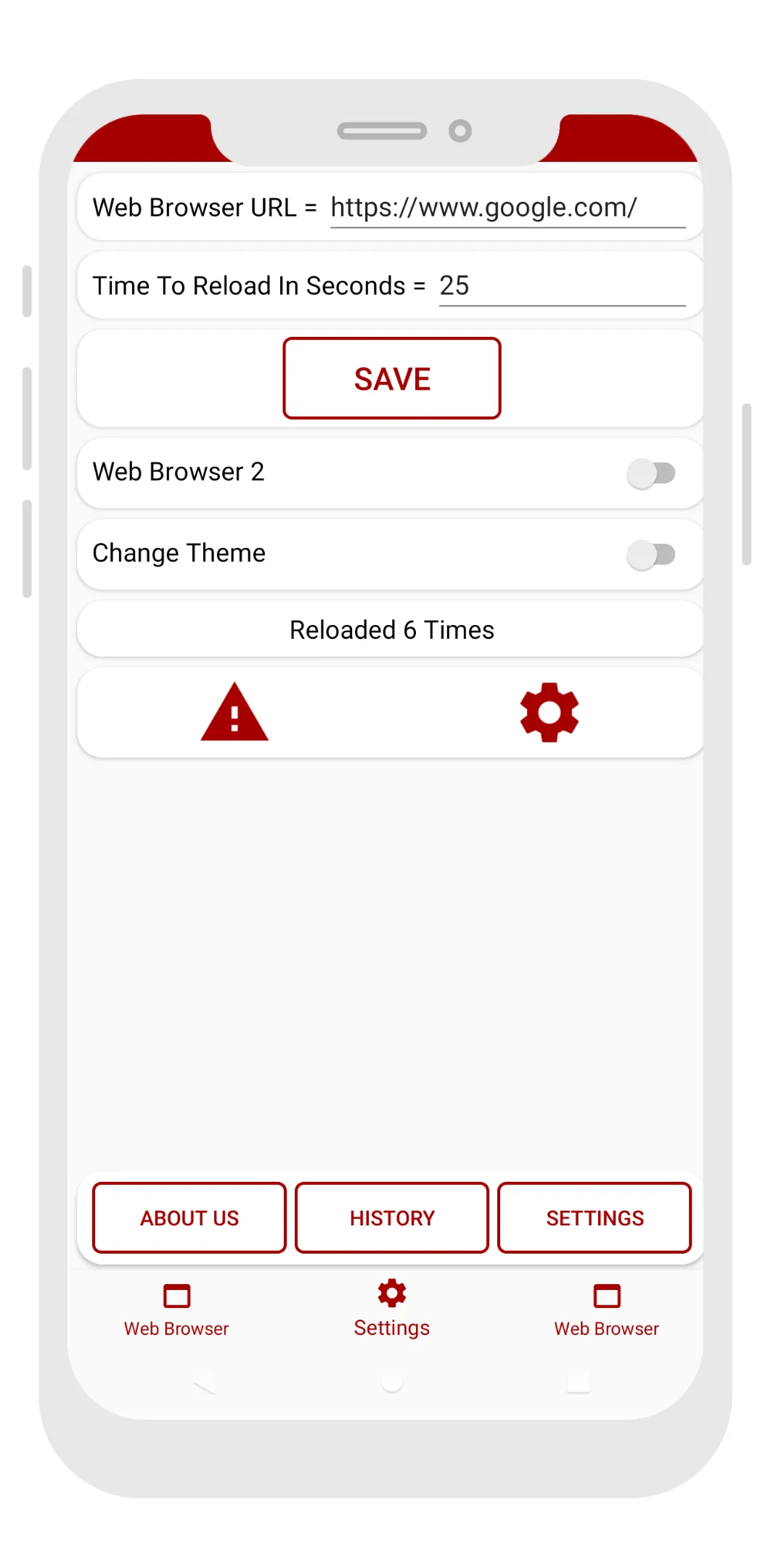 Automatic Browser Refresher | Indus Appstore | Screenshot