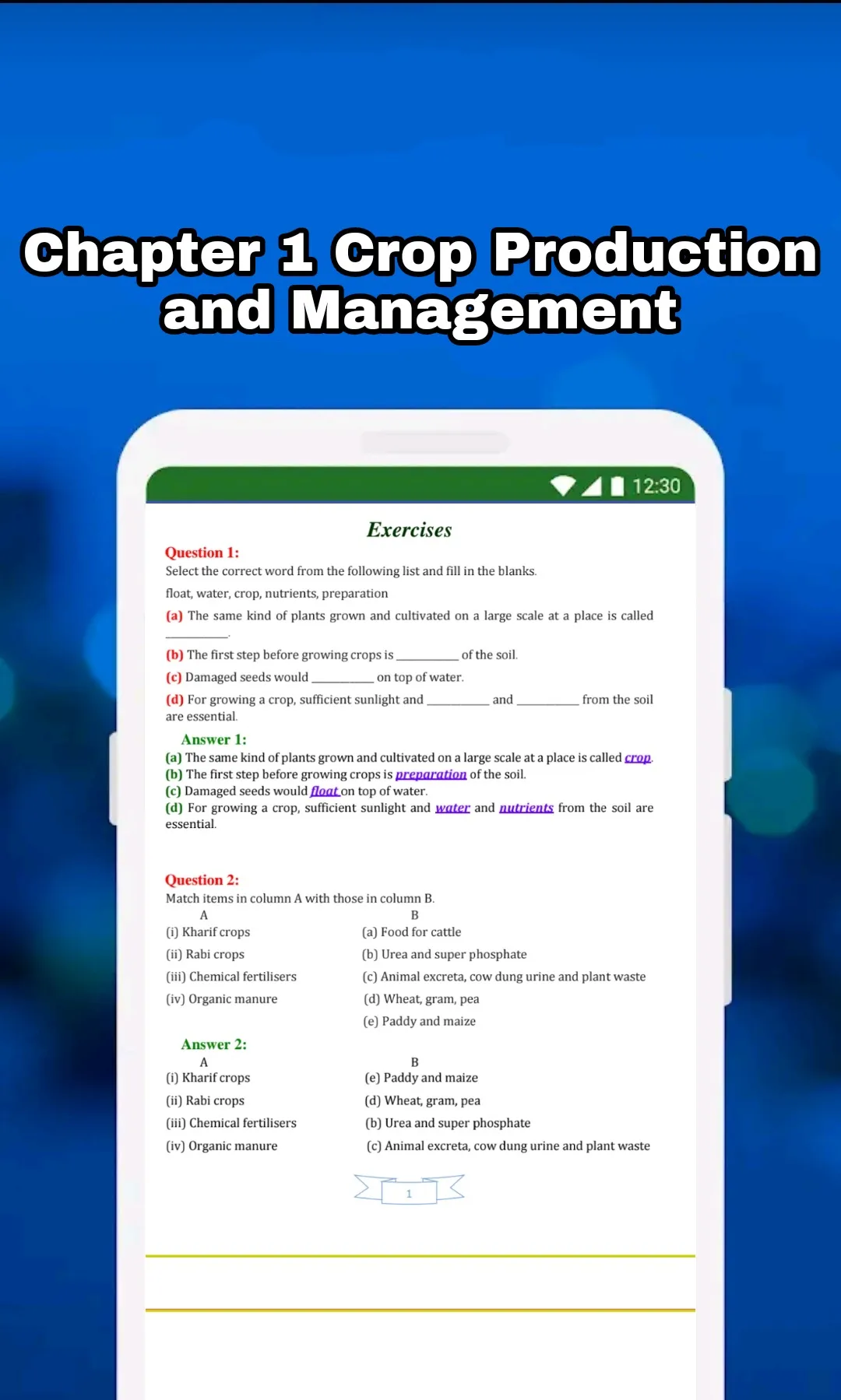 Class 8 Science Notes English | Indus Appstore | Screenshot