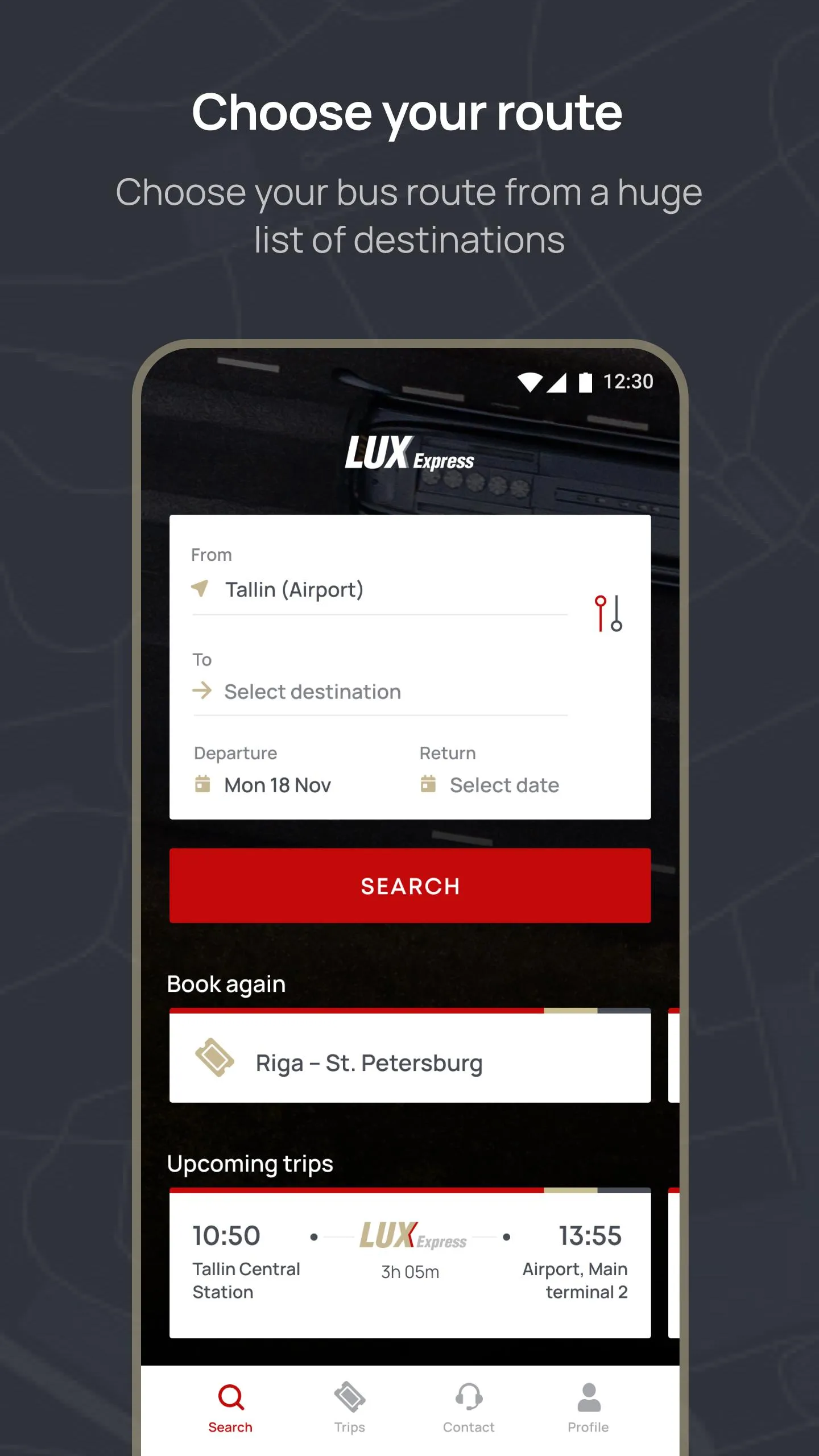 Lux Express | Indus Appstore | Screenshot