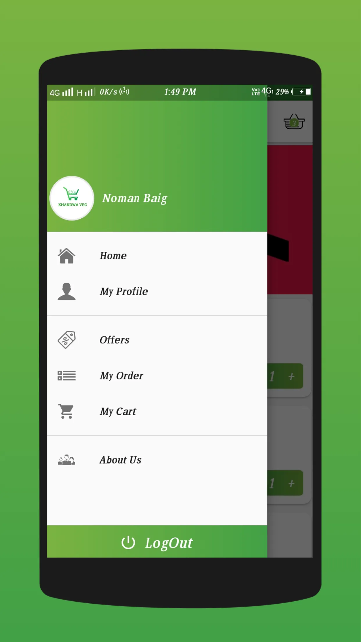 Khandwa Veg | Indus Appstore | Screenshot