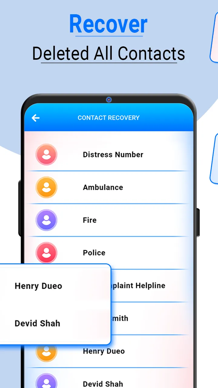 Recover Deleted All Contacts | Indus Appstore | Screenshot