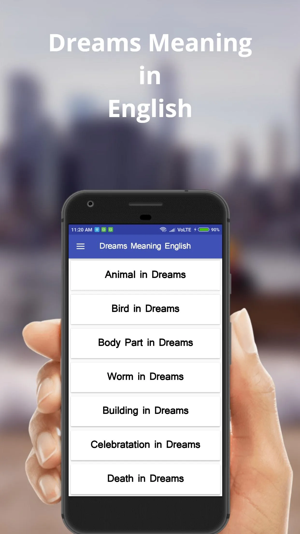 Dreams Meaning | Indus Appstore | Screenshot