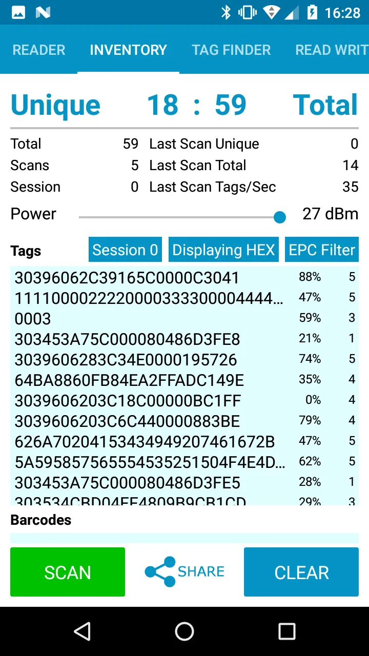 RFID Explorer 2 | Indus Appstore | Screenshot