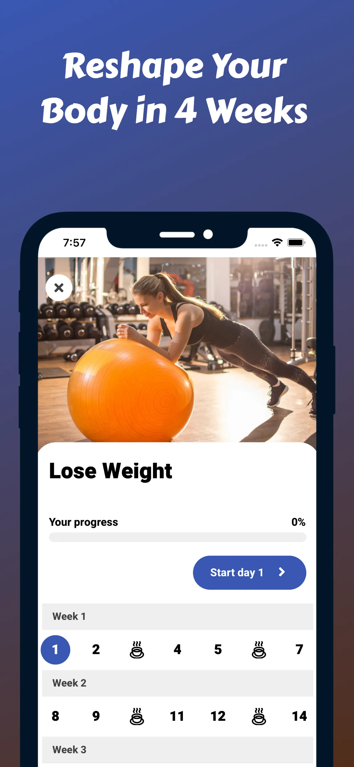 Stability Ball Workout Plan | Indus Appstore | Screenshot