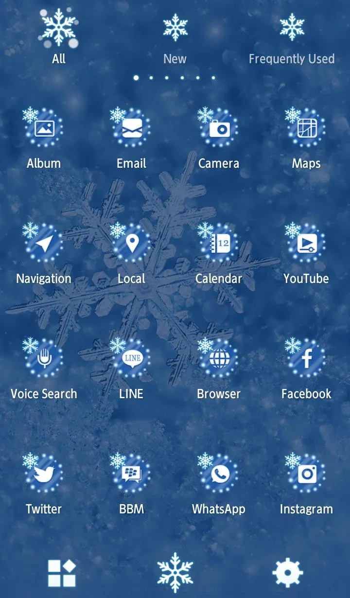 Snowflakes | Indus Appstore | Screenshot