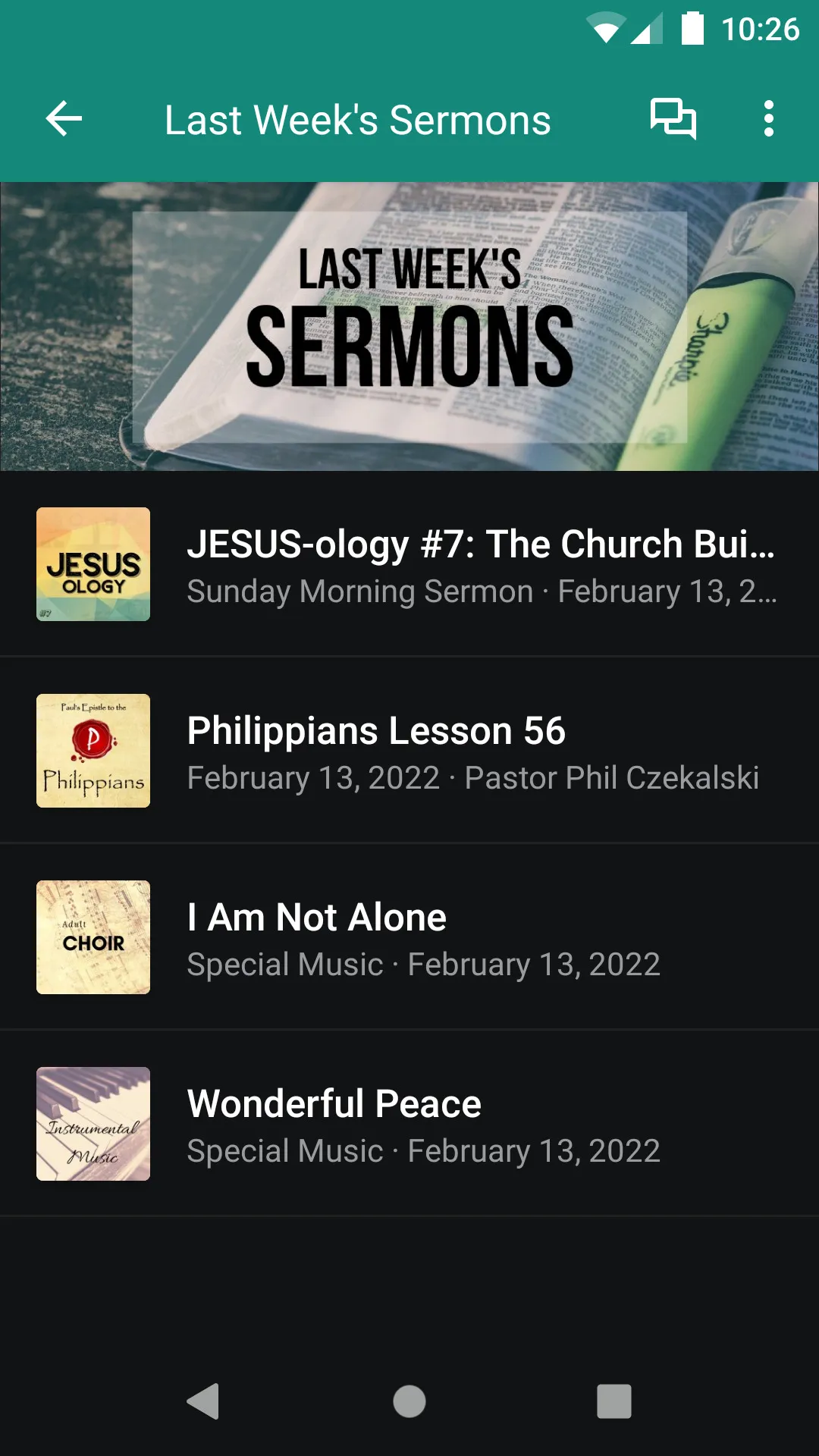 Calvary Heights Baptist Church | Indus Appstore | Screenshot