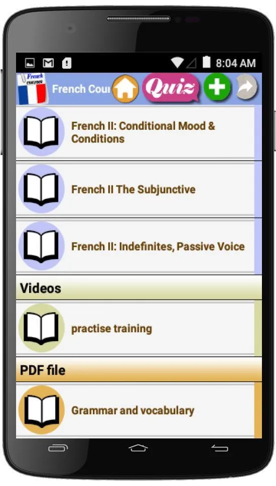 French courses | Indus Appstore | Screenshot