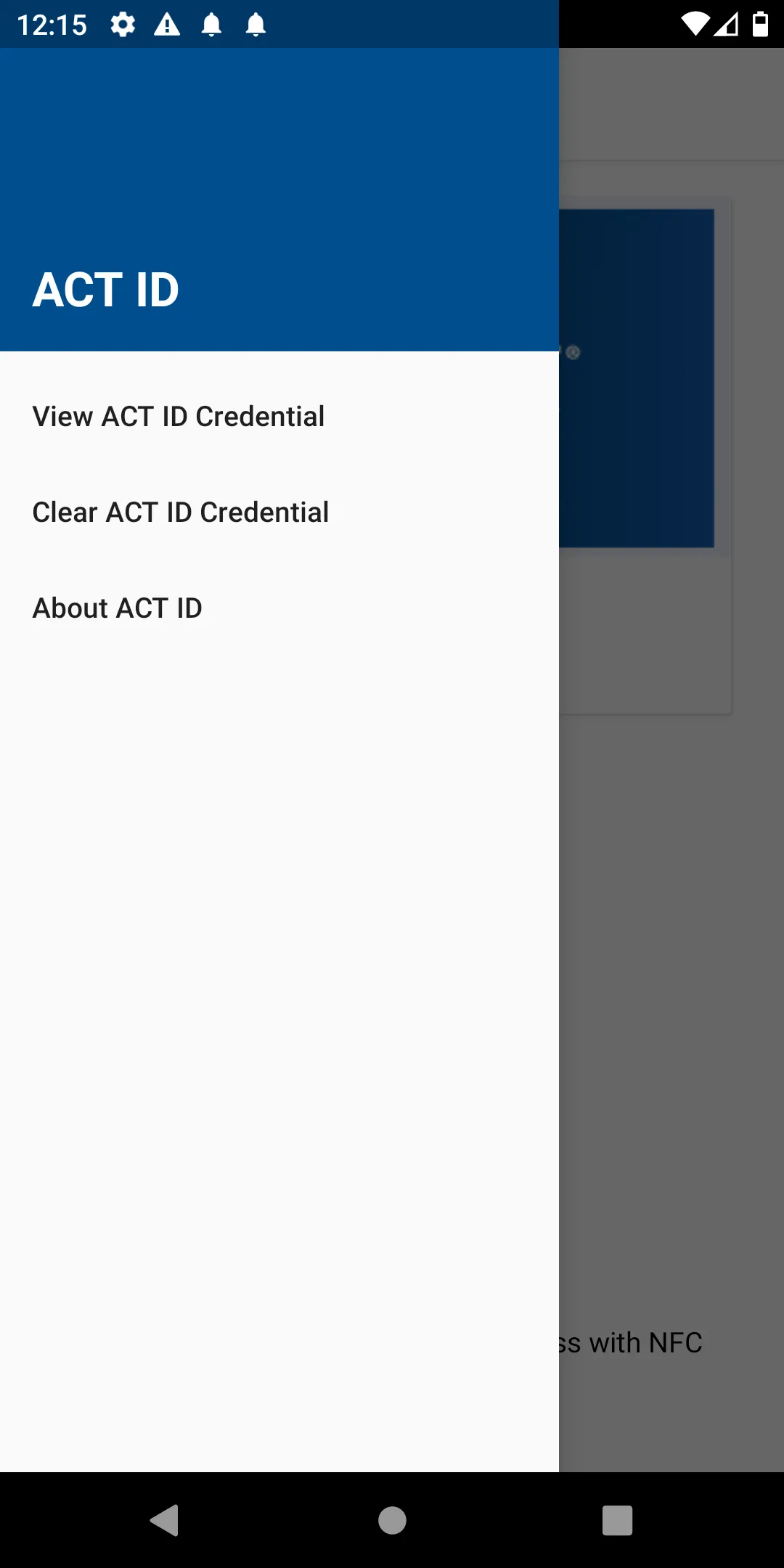 ACT ID Vanderbilt | Indus Appstore | Screenshot