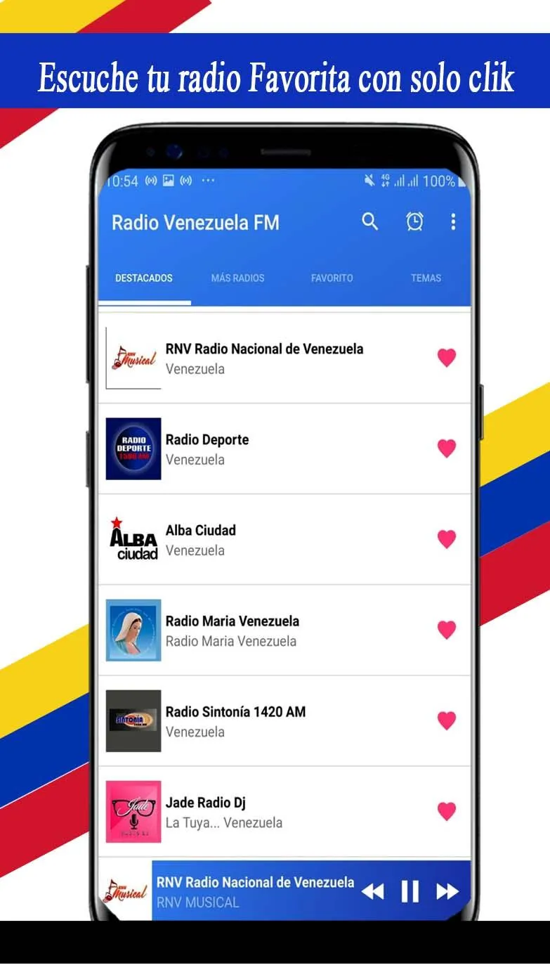 Radio Venezuela FMa | Indus Appstore | Screenshot