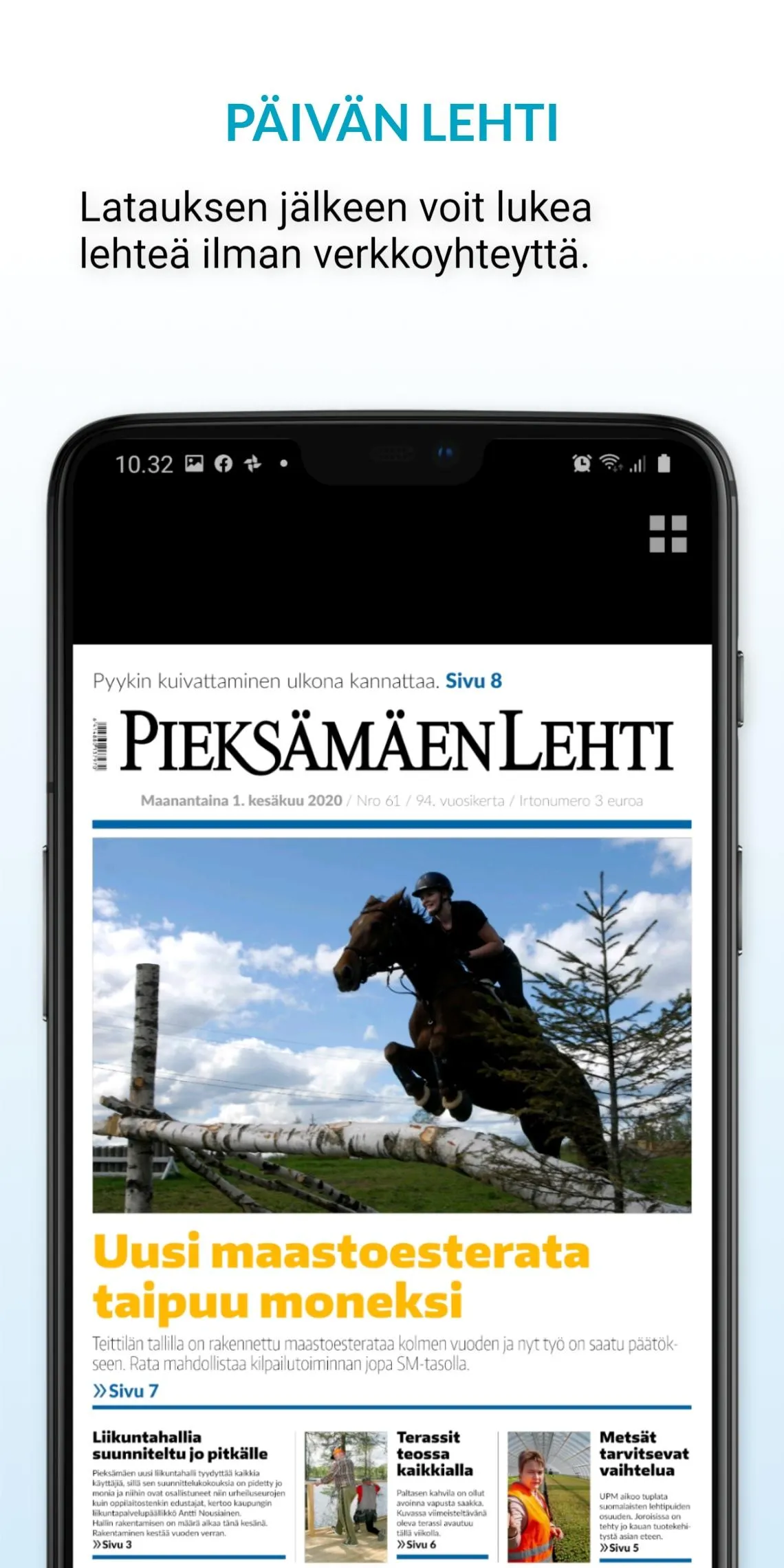 Pieksämäen Lehti | Indus Appstore | Screenshot