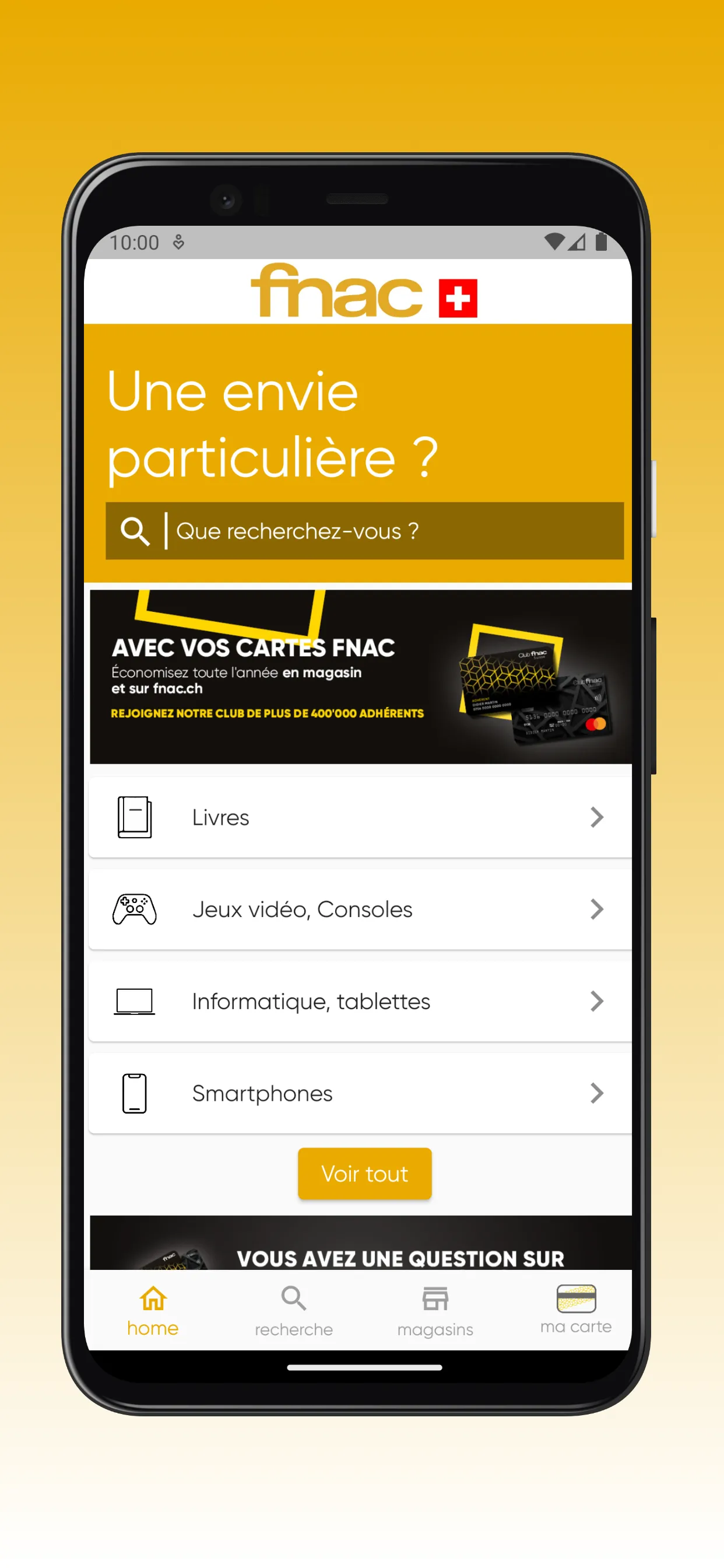 Fnac Suisse | Indus Appstore | Screenshot