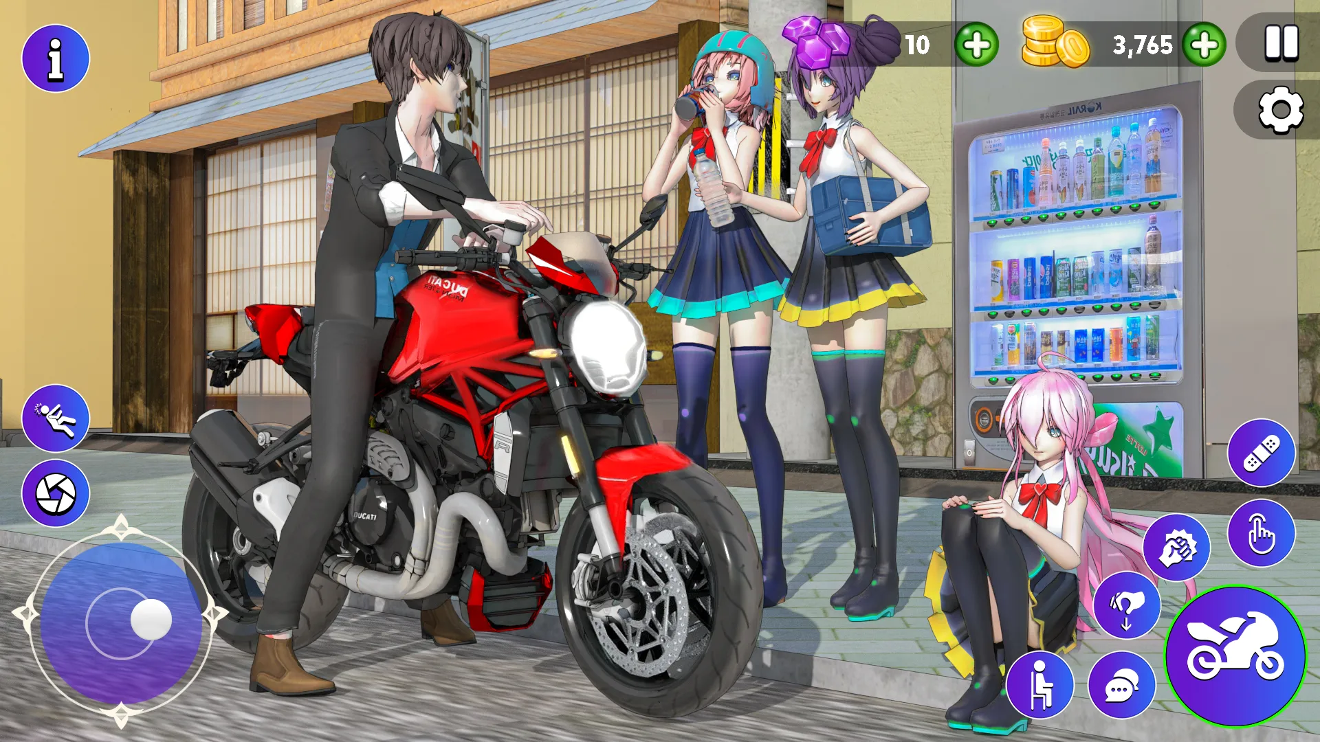 High School Love Sim Life Game | Indus Appstore | Screenshot