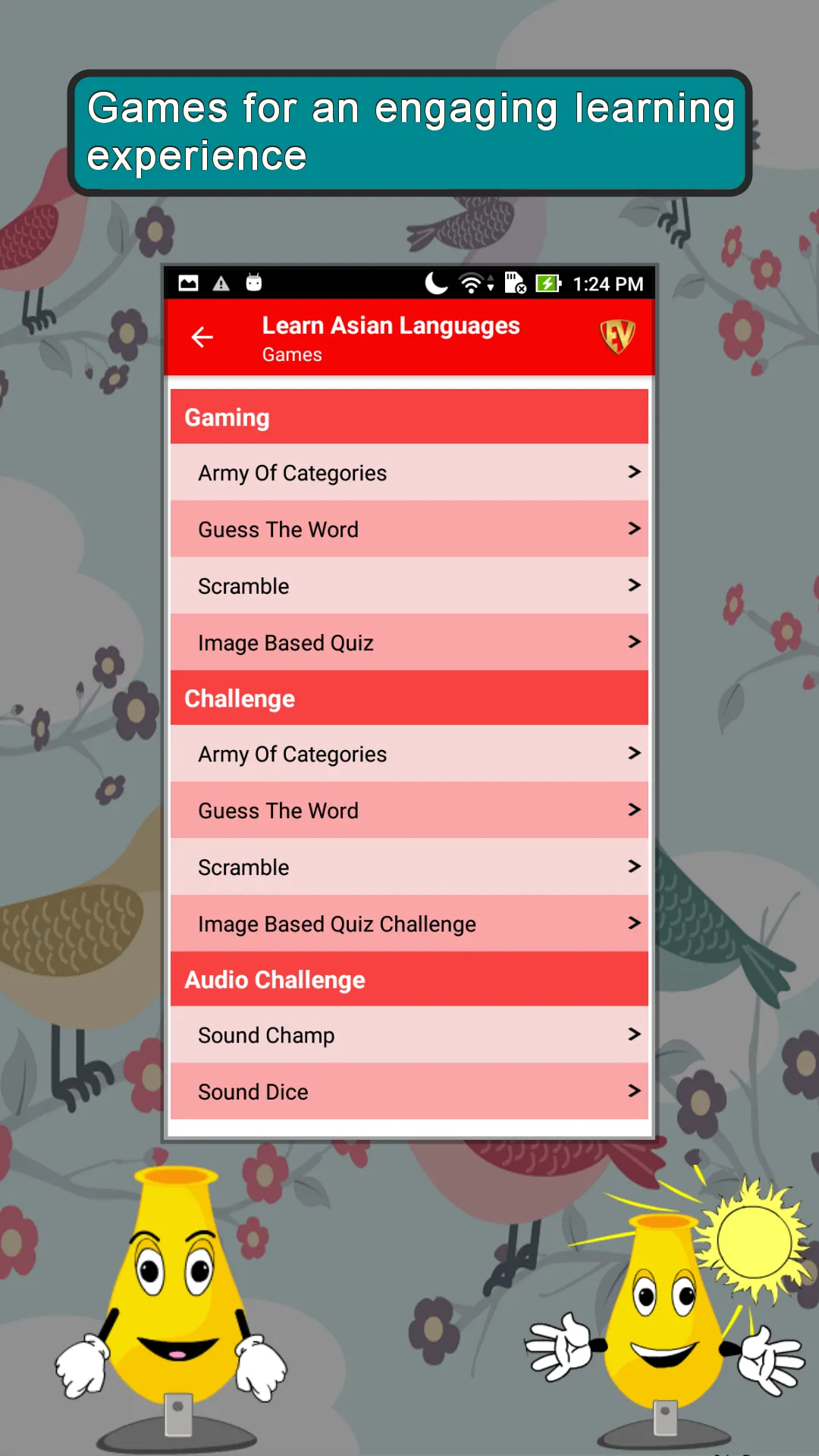 Learn Asian Languages Guide | Indus Appstore | Screenshot