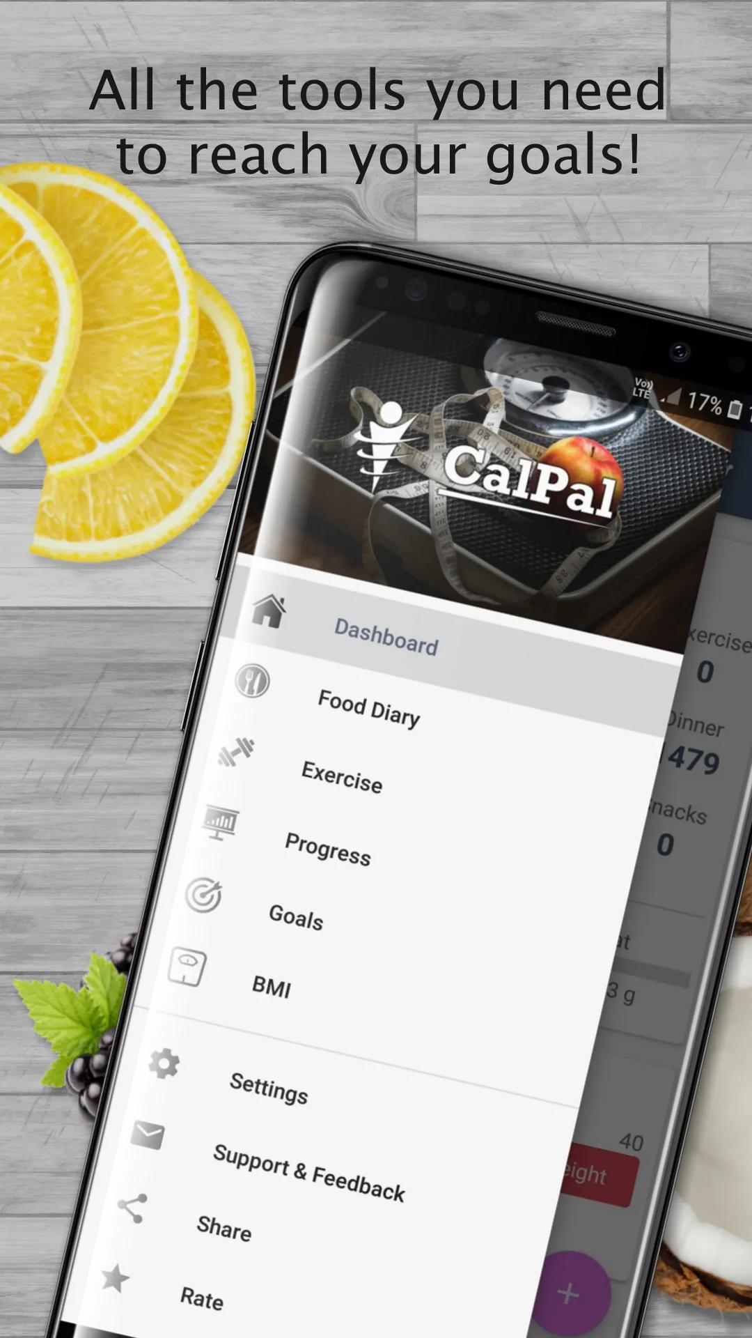 Calorie Counter CalPal – Food  | Indus Appstore | Screenshot