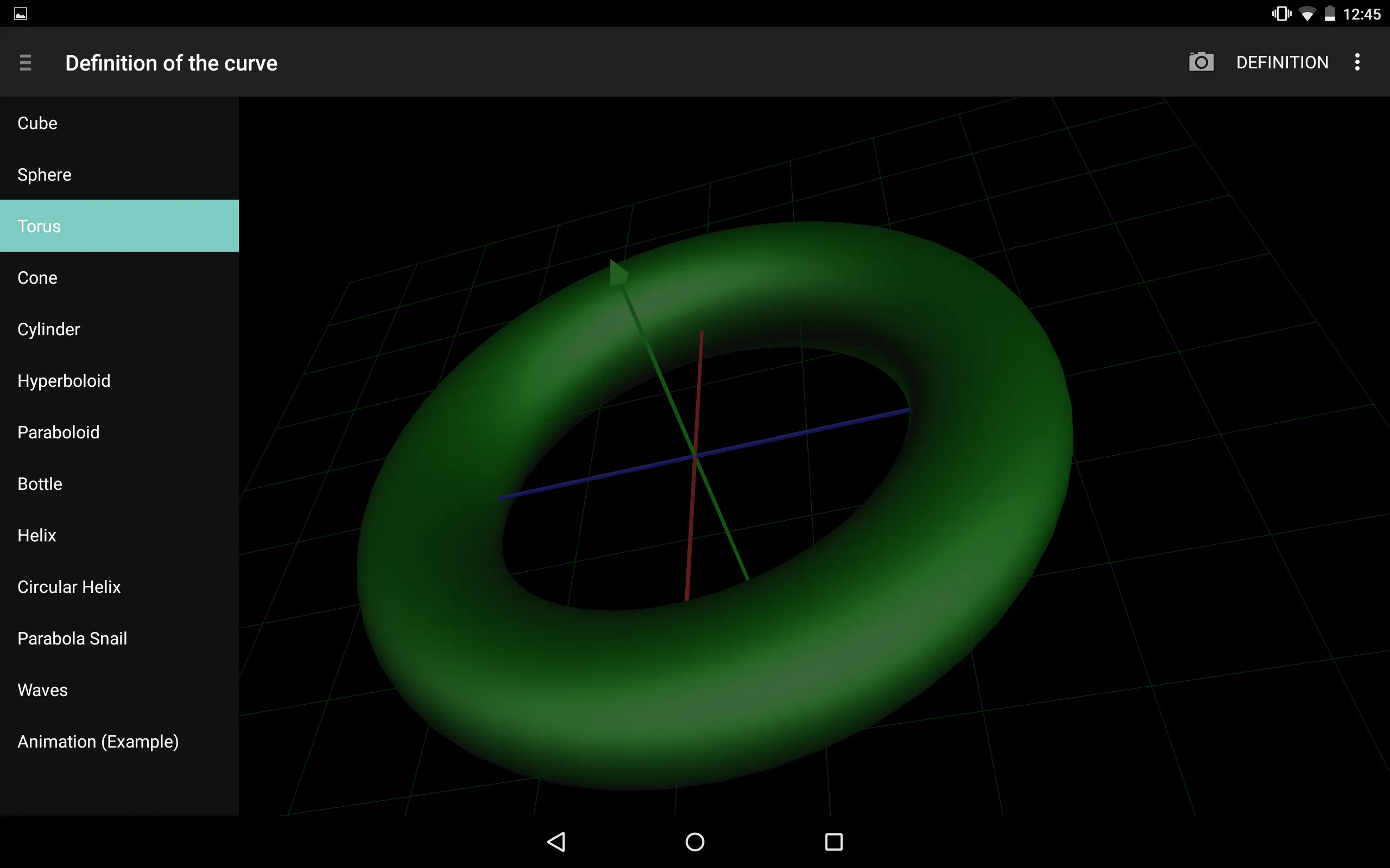 Math Grapher 3D | Indus Appstore | Screenshot