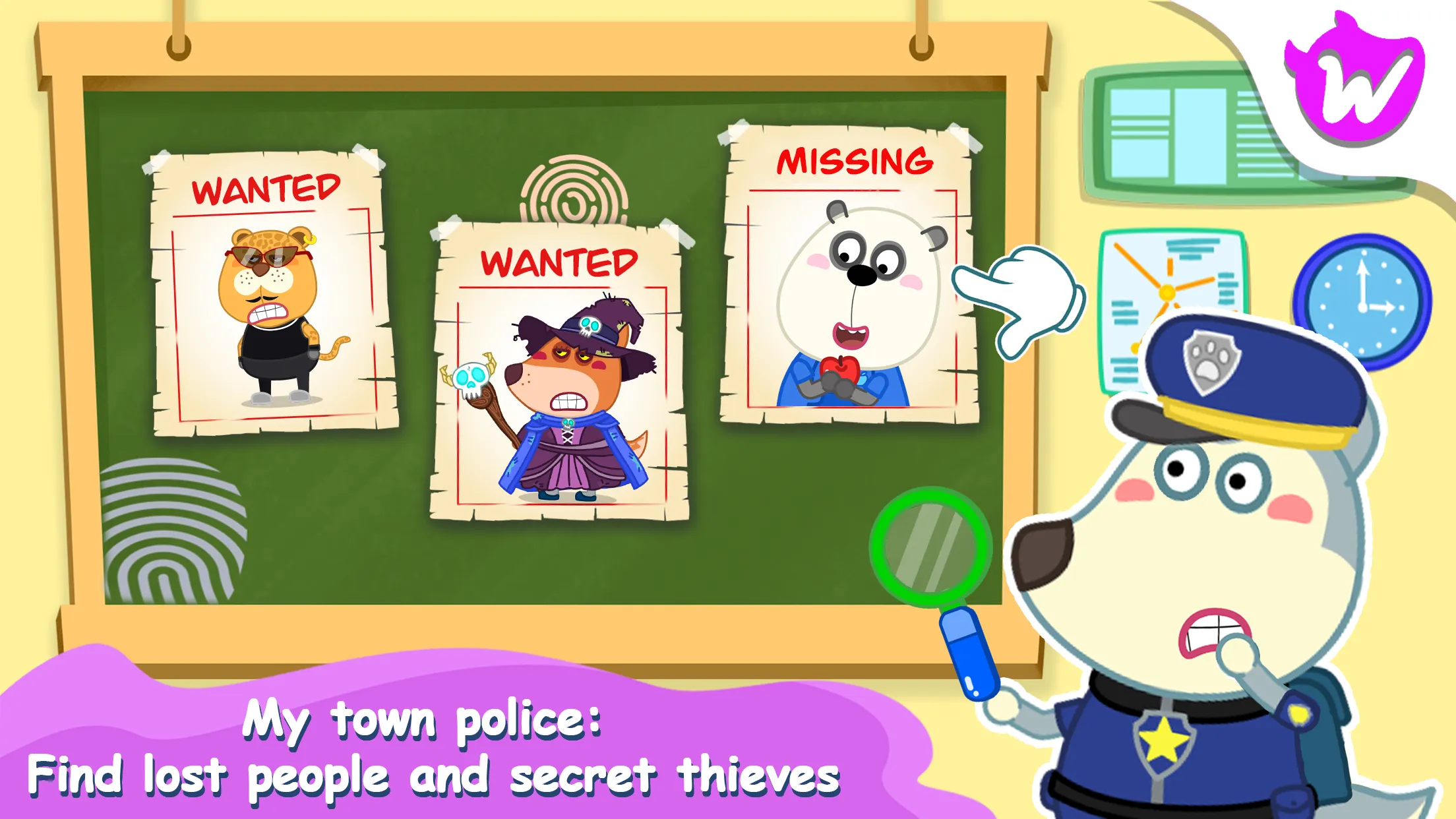 Wolfoo Police And Thief Game | Indus Appstore | Screenshot