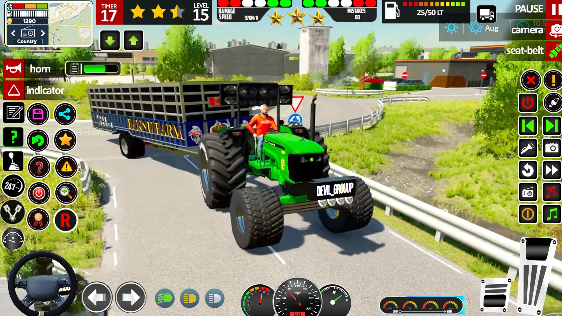 Farm Tractor Simulator Game | Indus Appstore | Screenshot