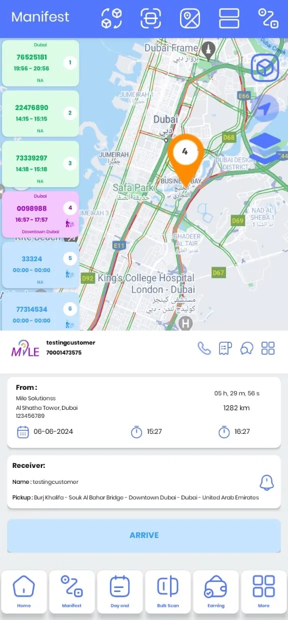 Mile Driver App | Indus Appstore | Screenshot