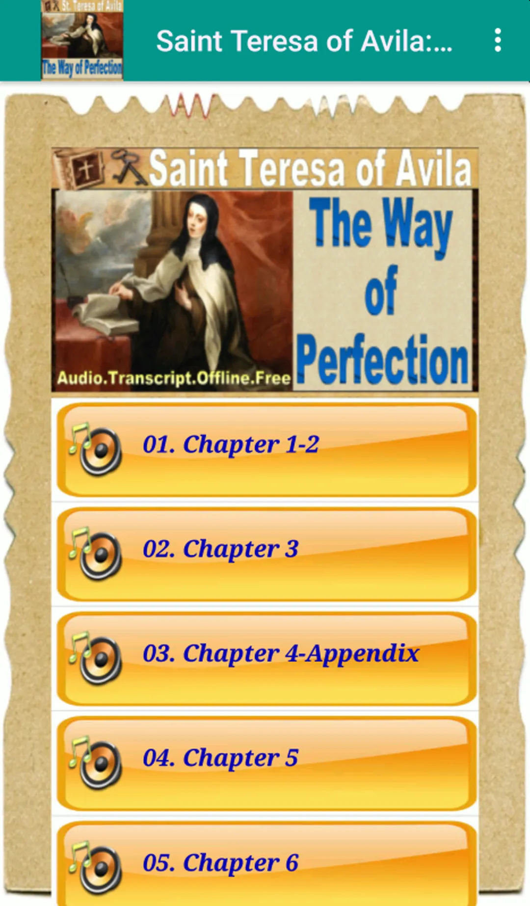 St. Teresa: Way of Perfection | Indus Appstore | Screenshot