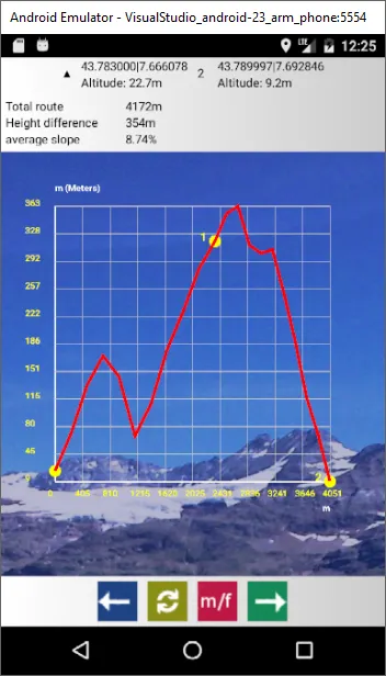 Graphic Altimeter | Indus Appstore | Screenshot