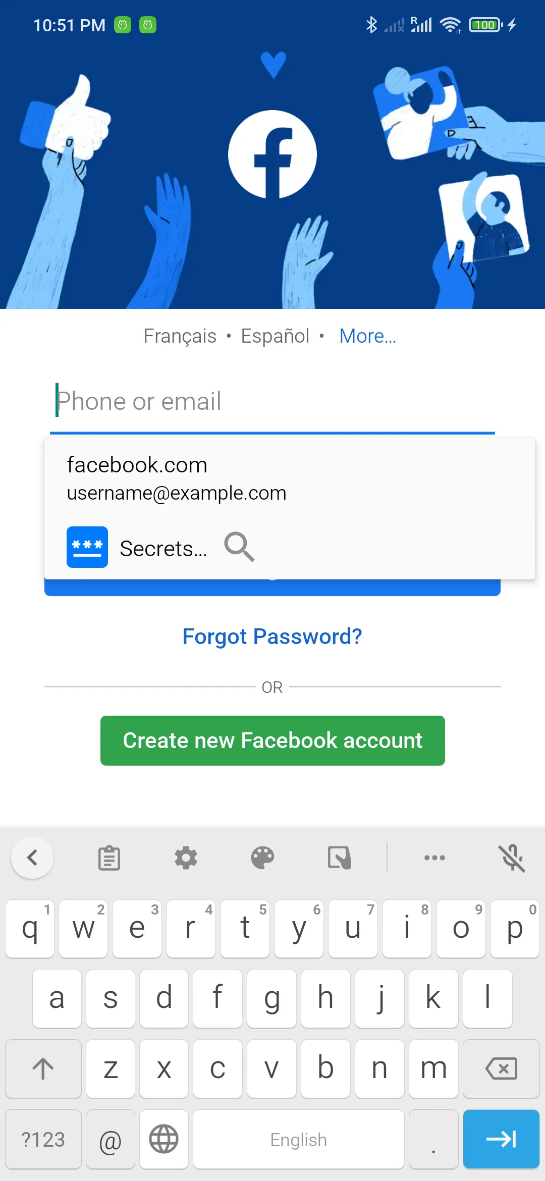 Secrets Password Manager | Indus Appstore | Screenshot